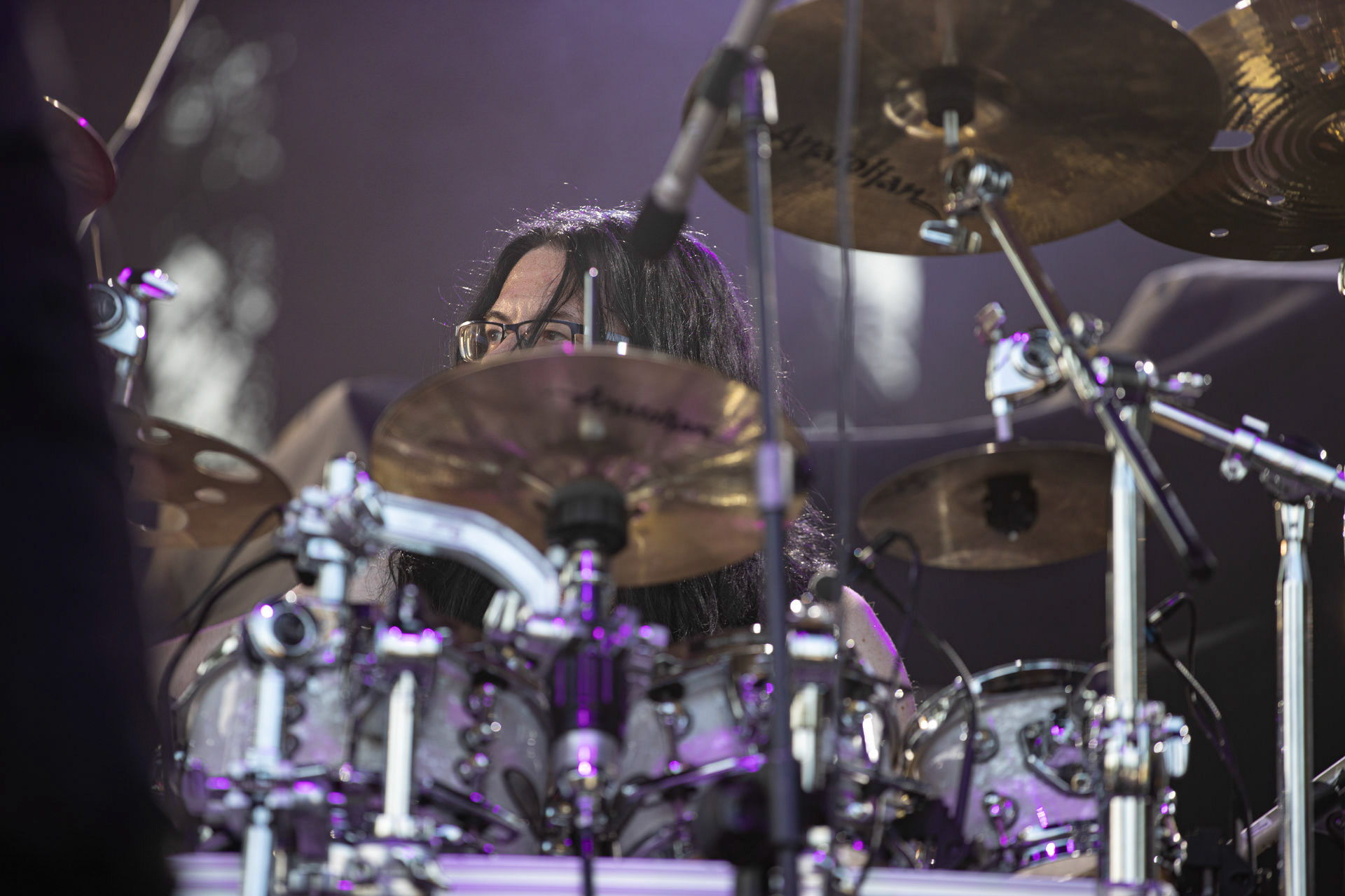 21.08.2021 koncert Collage w Warszawie,Letnia scena Progresji, Gramy do Woli.n/z Wojciech Szadkowski – perkusja,Fot. Andrzej Wasilkiewicz/Reporter