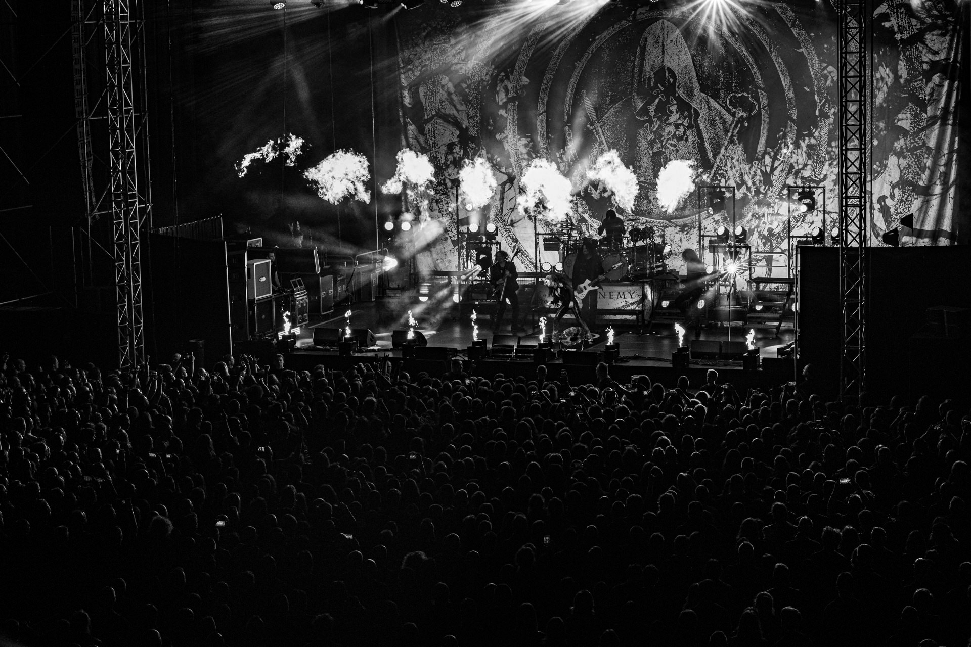 19.10.2022 ARCH ENEMY  - The European Siege 2022,Spodek Katowice Poland,fot. Andrzej Wasilkiewicz/Reporter