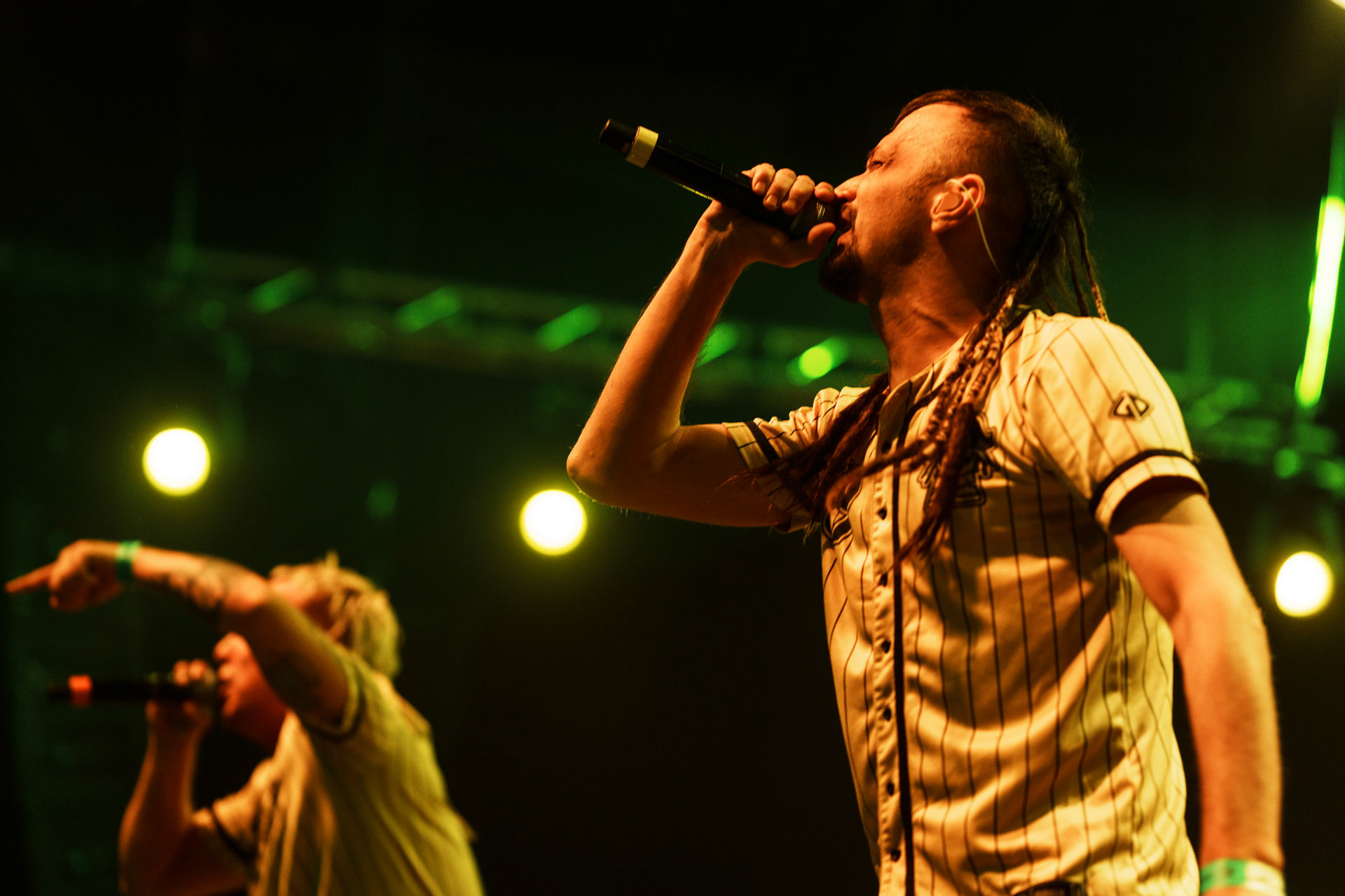 9.02.23 DUBIOZA KOLEKTIV - bosniacka grupa muzyczna, grajaca reggae, dub i rock. - Warszawa Progresja. Winiary Bookings.Fot. Andrzej Wasilkiewicz/Reporter