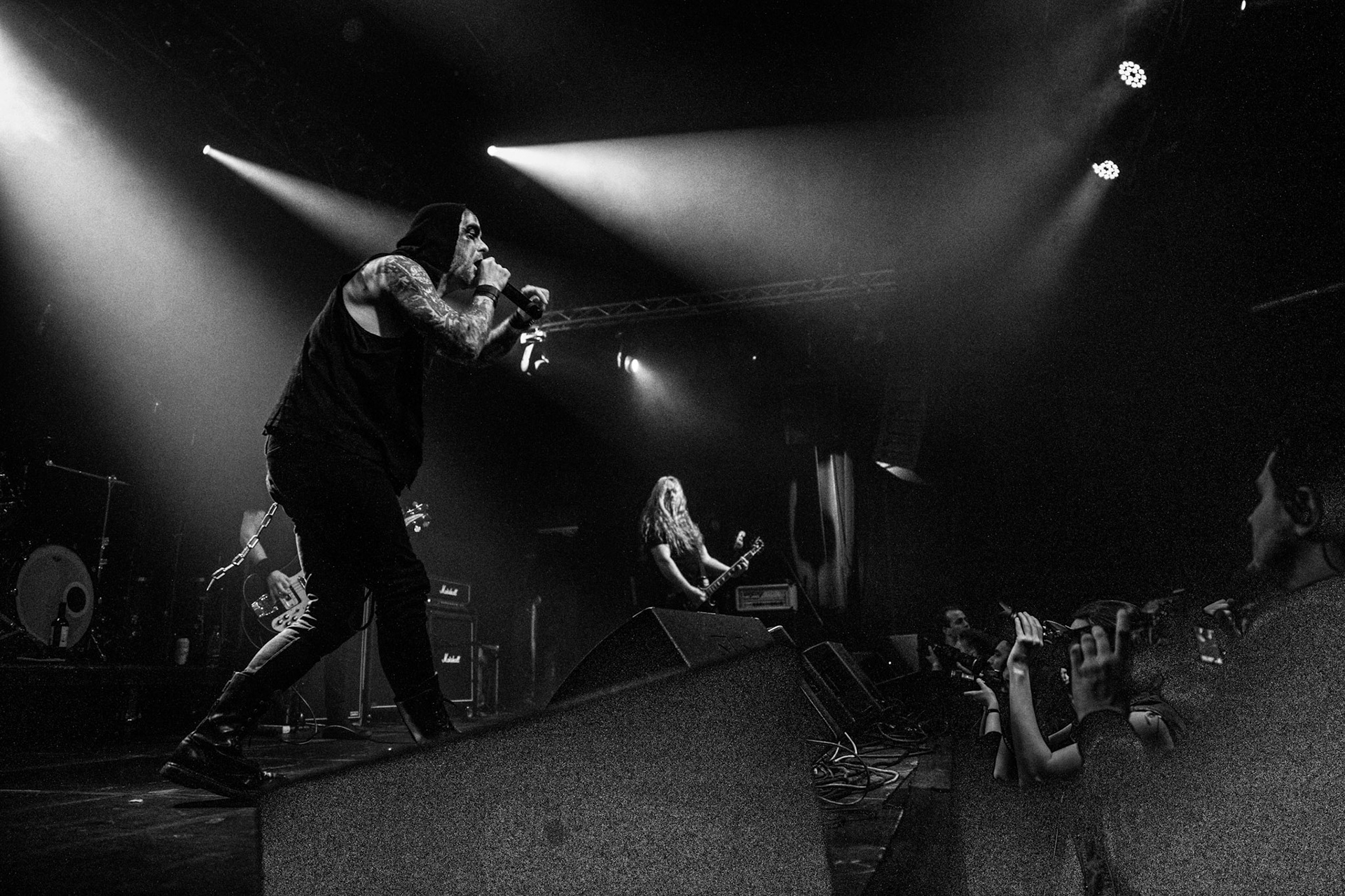 21.12.2019 Metalowa Wigilia 2019 w warszawskiej Progresji.
Koncert zespołu Primordial, irlandzki metal.
Massive Music 
fot. Andrzej Wasilkiewicz/REPORTER