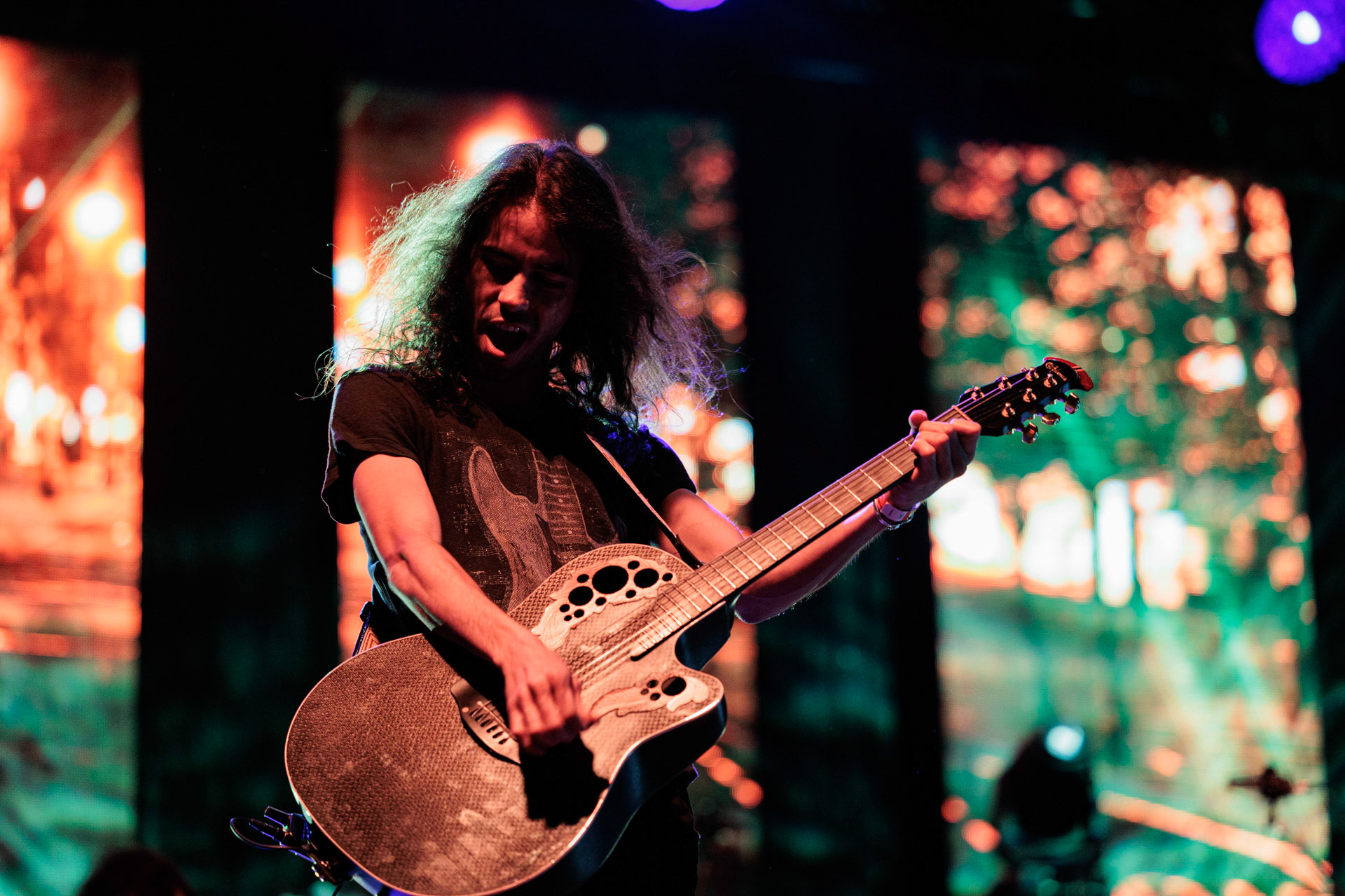 13.05.2022 Wilki Juwenalia Politechniki Warszawskiejn/z Beniamin Gawlinski – gitara, rock, pop, polski rock, art rock, fot. Andrzej Wasilkiewicz/Reporter