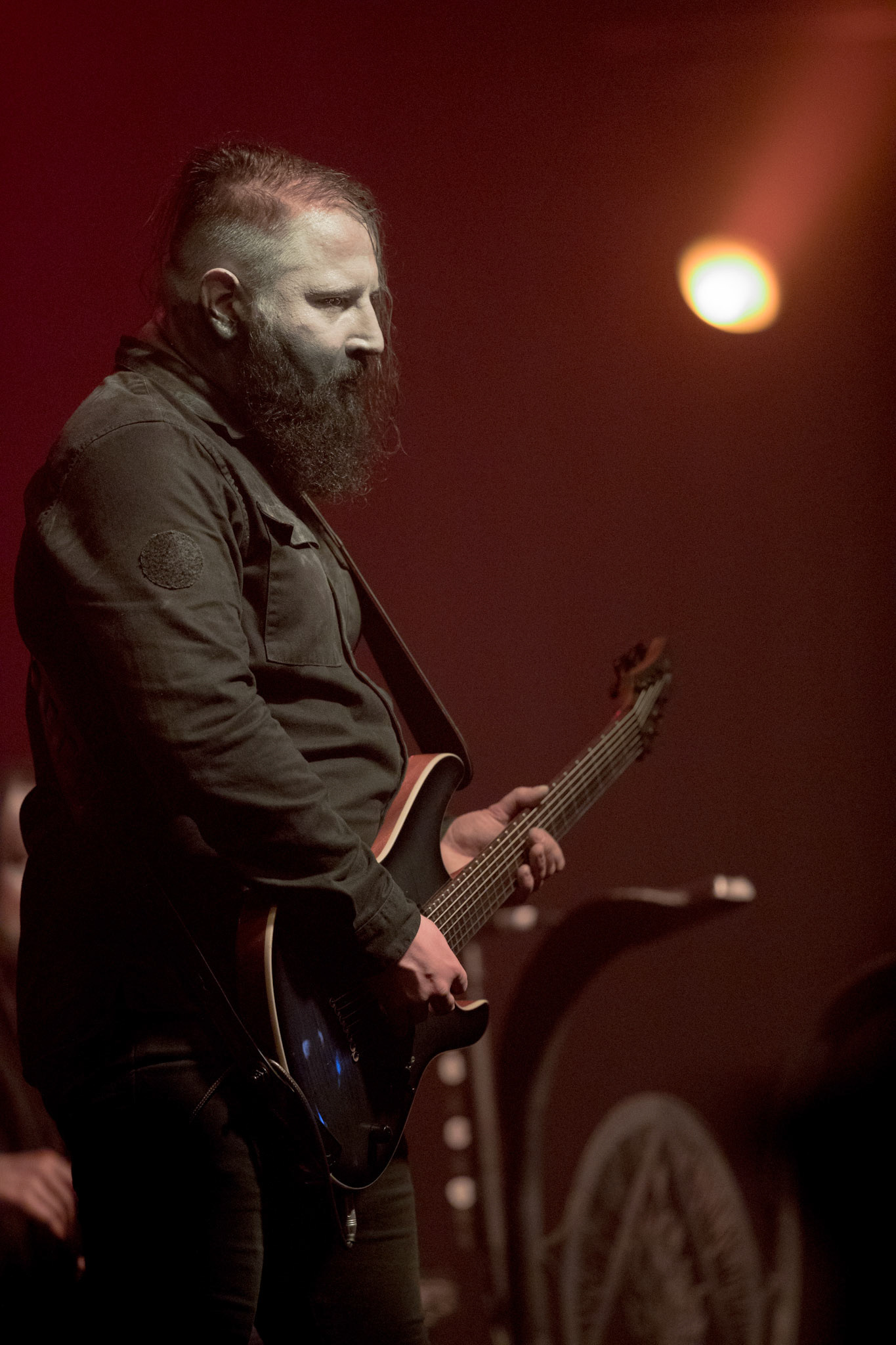 15.12.2017r. Behemoth koncert Merry Christless - Warszawa Progresja, Adam "Nergal" Darski – gitara, wokal prowadzący, 
Zbigniew "Inferno" Promiński – perkusja,
Tomasz "Orion" Wróblewski – gitara basowa, Patryk "Seth" Sztyber – gitara,  fot. Andrzej Wasilkiewicz/Reporter