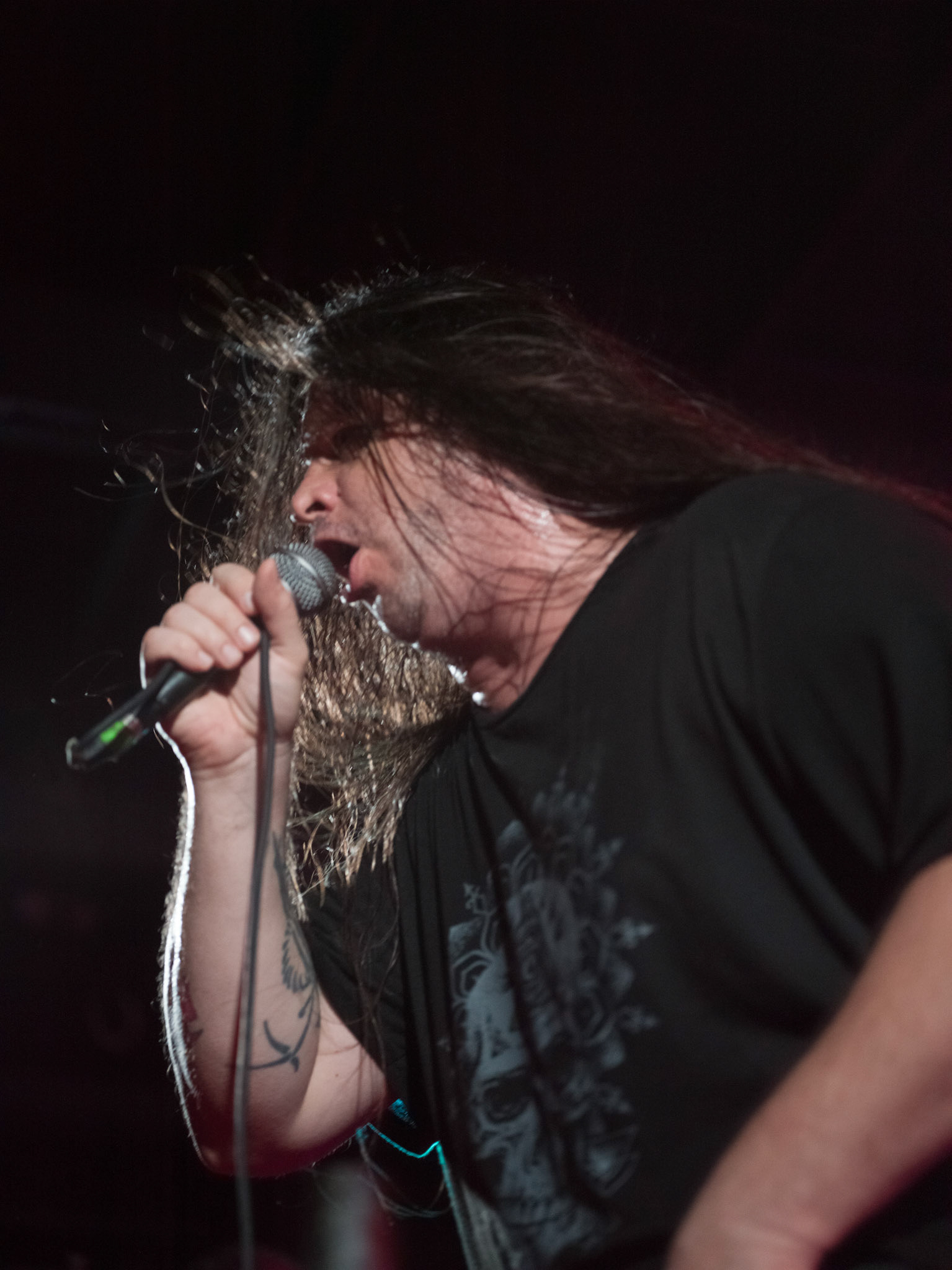 23.07.2018r. Cannibal Corpse koncert promujacy Red Before Black, Warszawa Proxima, George "Corpsegrinder" Fisher wokal
Pat O'Brien git.
Paul Mazurkiewicz perkusja
Rob Barrett git
Alex Webster bass, knockoutproduction, fot. Andrzej Wasilkiewicz/Reporter