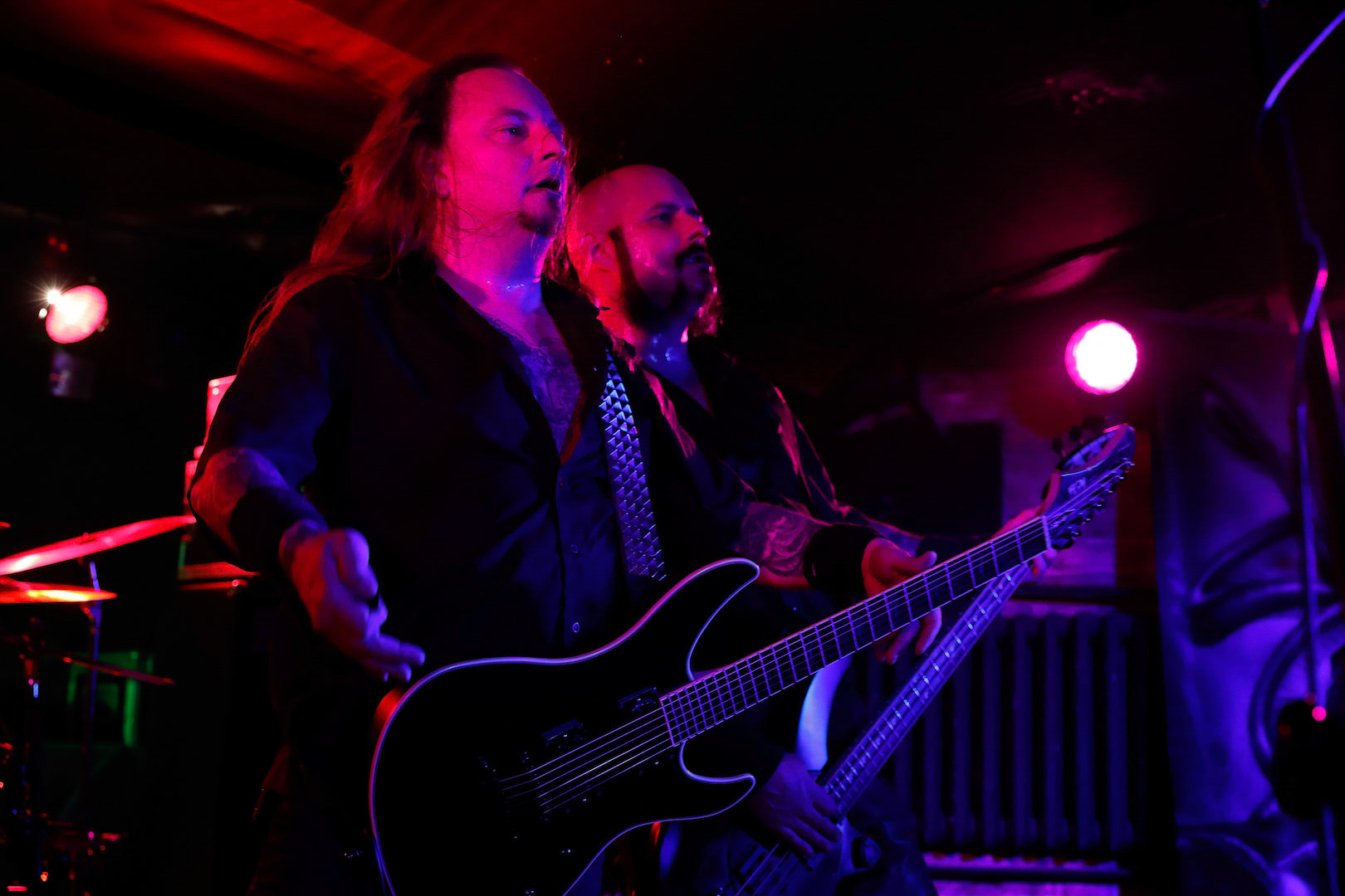 Christ Agony Legacy tour 2017 Warszawa  VooDoo klub Cezary Cezar Augustynowicz
Tomasz Reyash Rejek