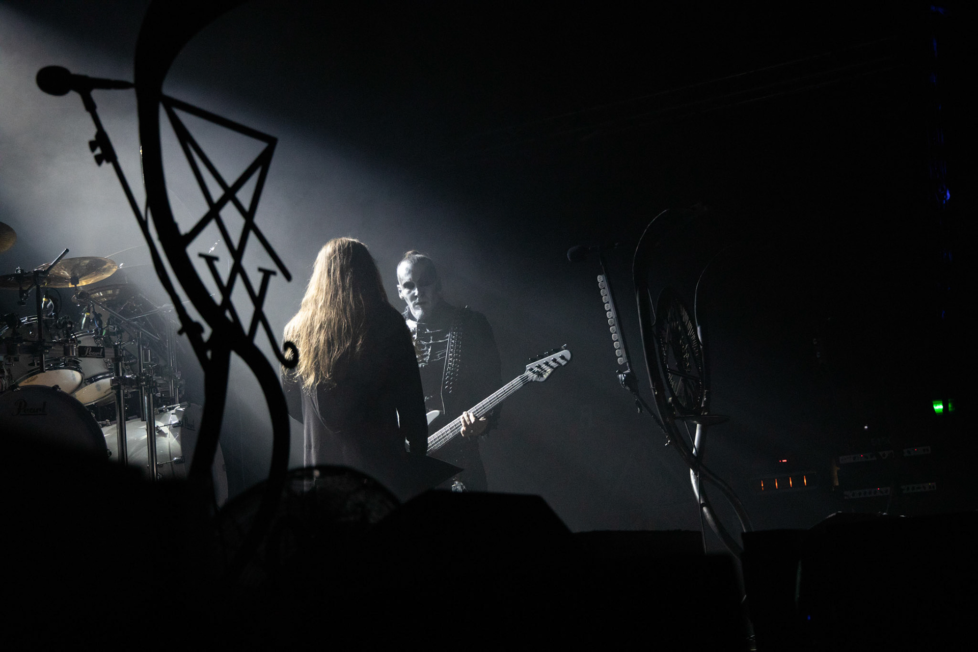 14.12.2018r. Behemoth koncert Merry Christless - Warszawa Progresja, Adam "Nergal" Darski – gitara, wokal prowadzący, 
Zbigniew "Inferno" Promiński – perkusja,
Tomasz "Orion" Wróblewski – gitara basowa, Patryk "Seth" Sztyber – gitara,  fot. Andrzej Wasilkiewicz/Reporter