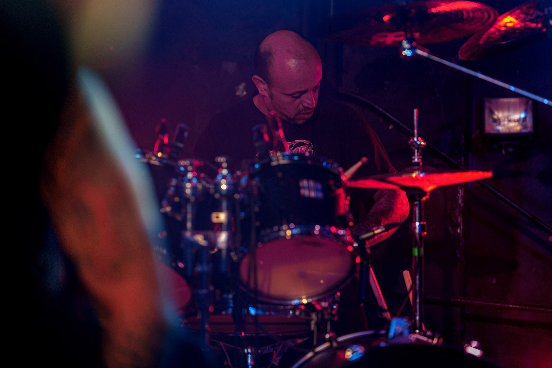 17.03.2023 - MASACRE (death metal, Kolumbia) - Warszawa - VooDoo klub.Left Hand Sounds. fot. Andrzej Wasilkiewicz/kaziq.com