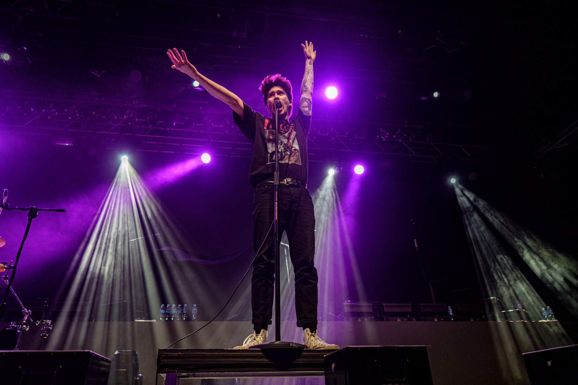 18.03.2023 - HOLDING ABSENCE - post-rock, alternative rock, w warszawskiej Progresji.Knock Out Productions. Fot. Andrzej Wasilkiewicz/Reporter