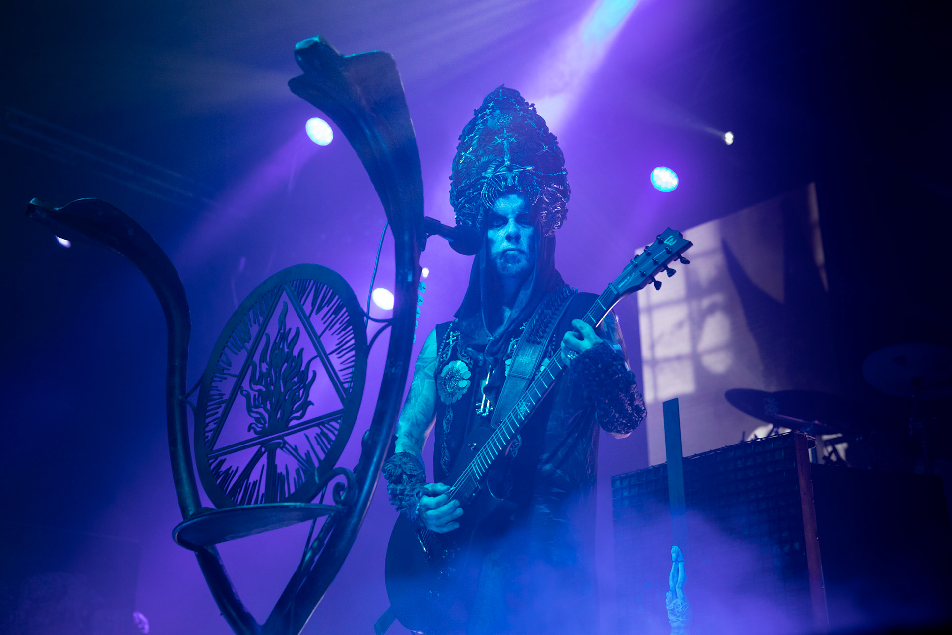 BEHEMOTH - Polska - death metal, black metal
Adam NERGAL Darski -  Guitars,
INFERNO - Drums ov Annihilation and Artillery,
ORION - Bass Guitars,
SETH -  Lead Guitars,
koncert w Warszawskiej Progresji w ramach trasy Ecclesia Diabolica Baltica.
fot. Andrzej Wasilkiewicz/Reporter