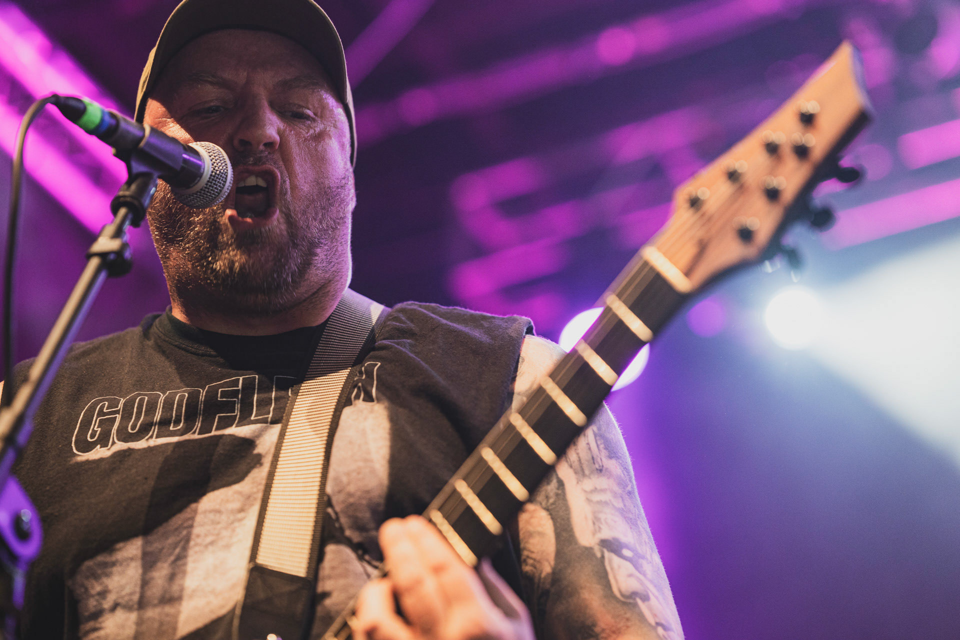 8.08.2023 SCHIZMA - Warszawa klub Progresja,Produkcja Knock Out Productions. fot. Andrzej Wasilkiewicz/kaziq.com