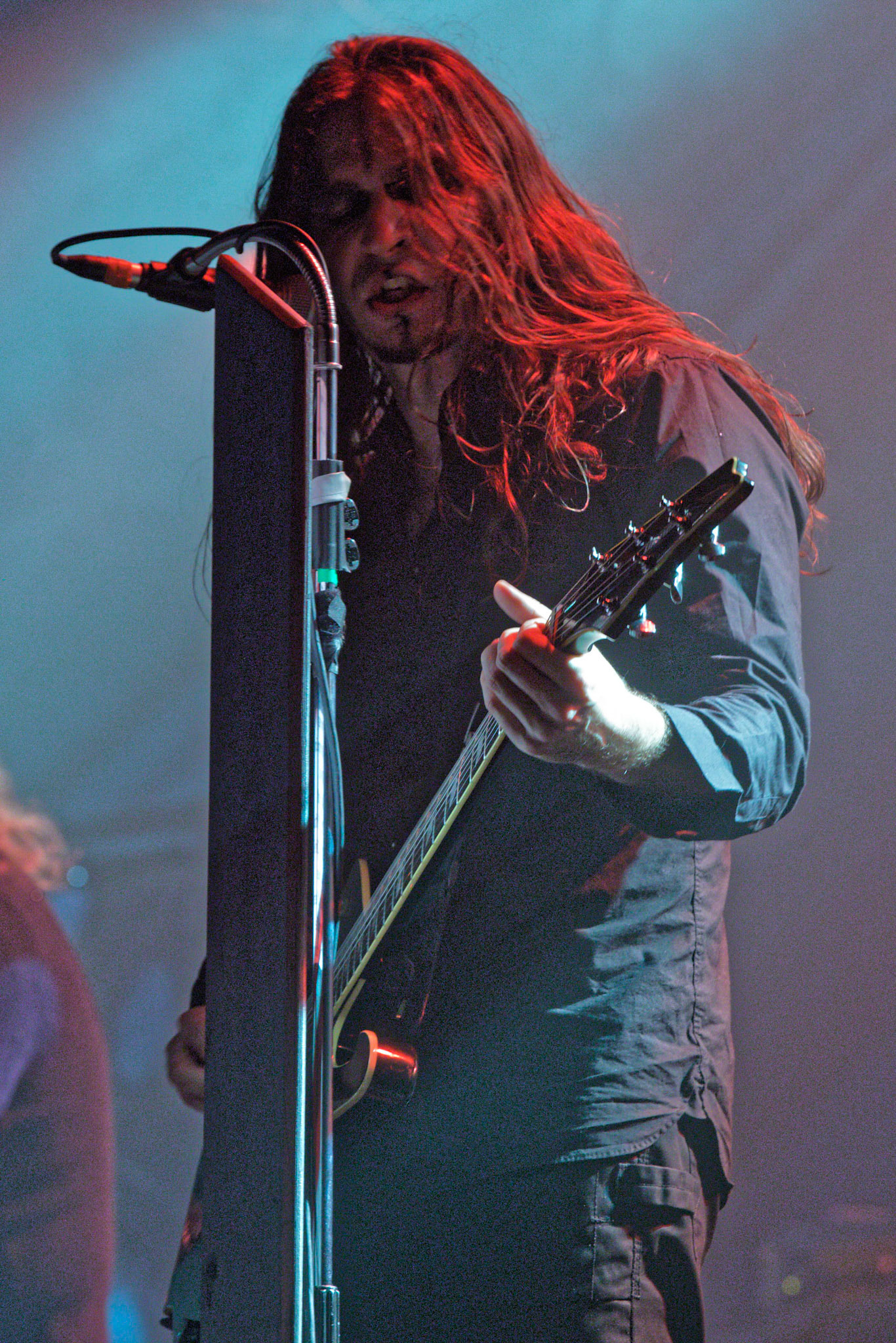 koncert Triptykon, voc. git. Tom Gwarrior, Thomas Gabriel Fischer, Szwajcaria fot. Andrzej Wasilkiewicz/Reporter