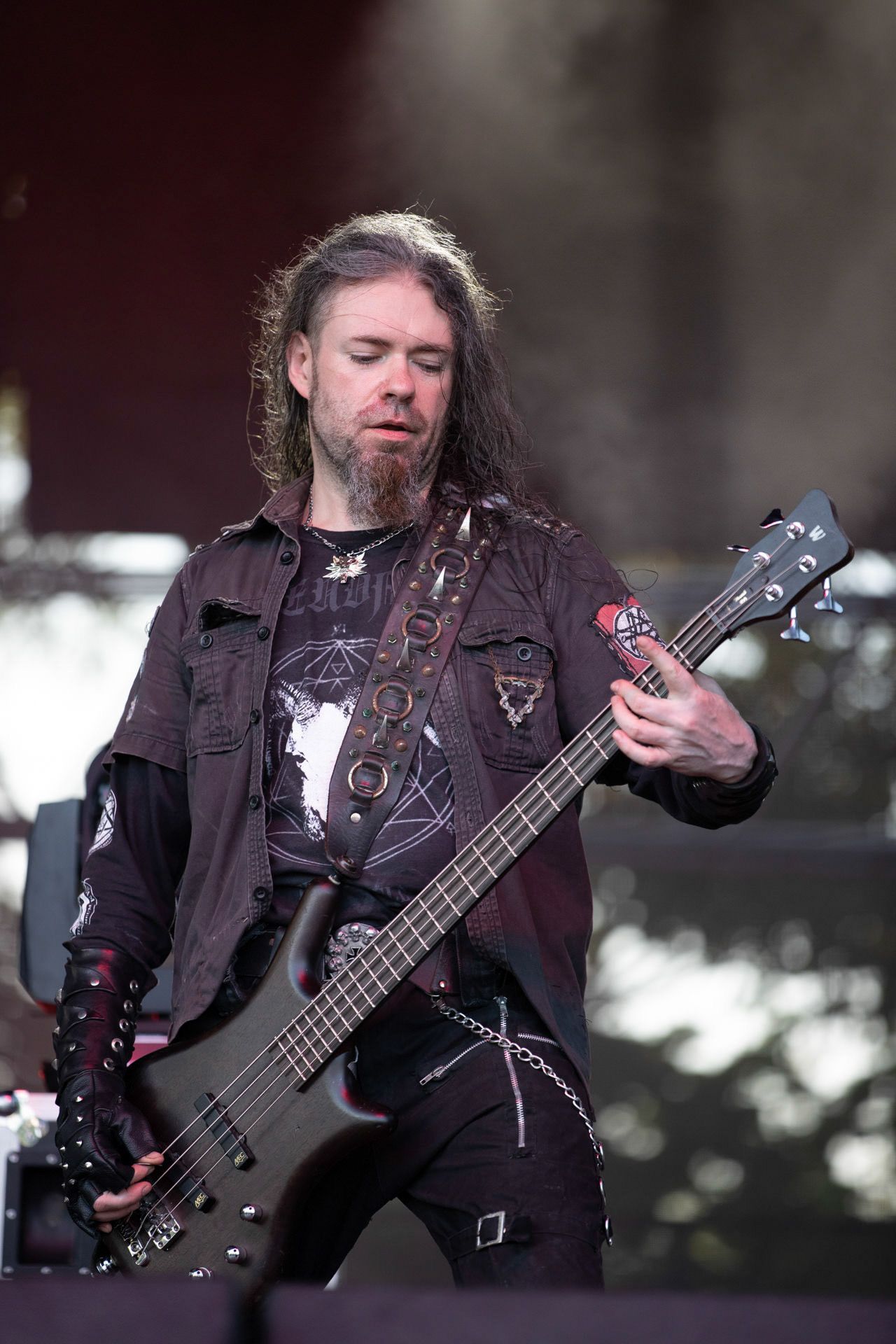 31.07.2021 Vader - koncert warszawska Progresja, Gramy do Woli,n/z Hal: Bassfot. Andrzej Wasilkiewicz/Reporter