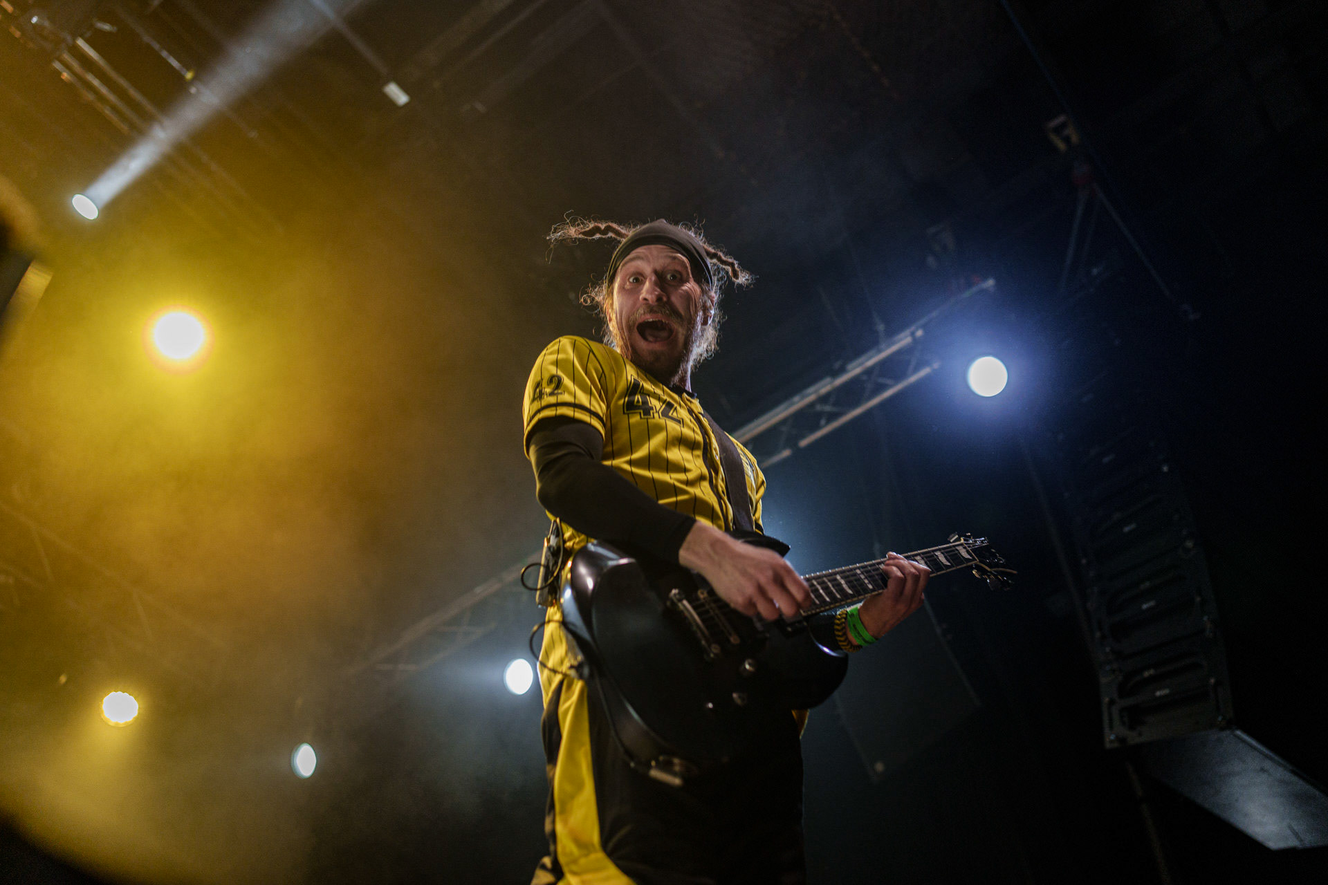 9.02.23 DUBIOZA KOLEKTIV - bosniacka grupa muzyczna, grajaca reggae, dub i rock. - Warszawa Progresja. Winiary Bookings.Fot. Andrzej Wasilkiewicz/Reporter