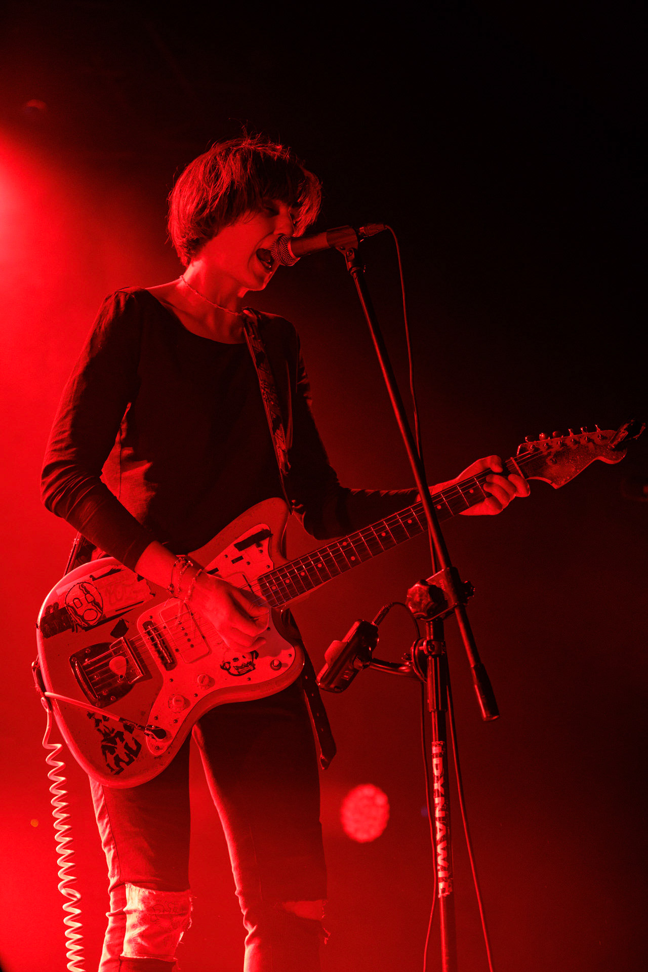 16.11.2021 The Pau koncert Warszawa Palladium. N/z The Pau gitara, Punkrock, hardcore, rock, alternatywa,fot. Andrzej Wasilkiewicz/REPORTER