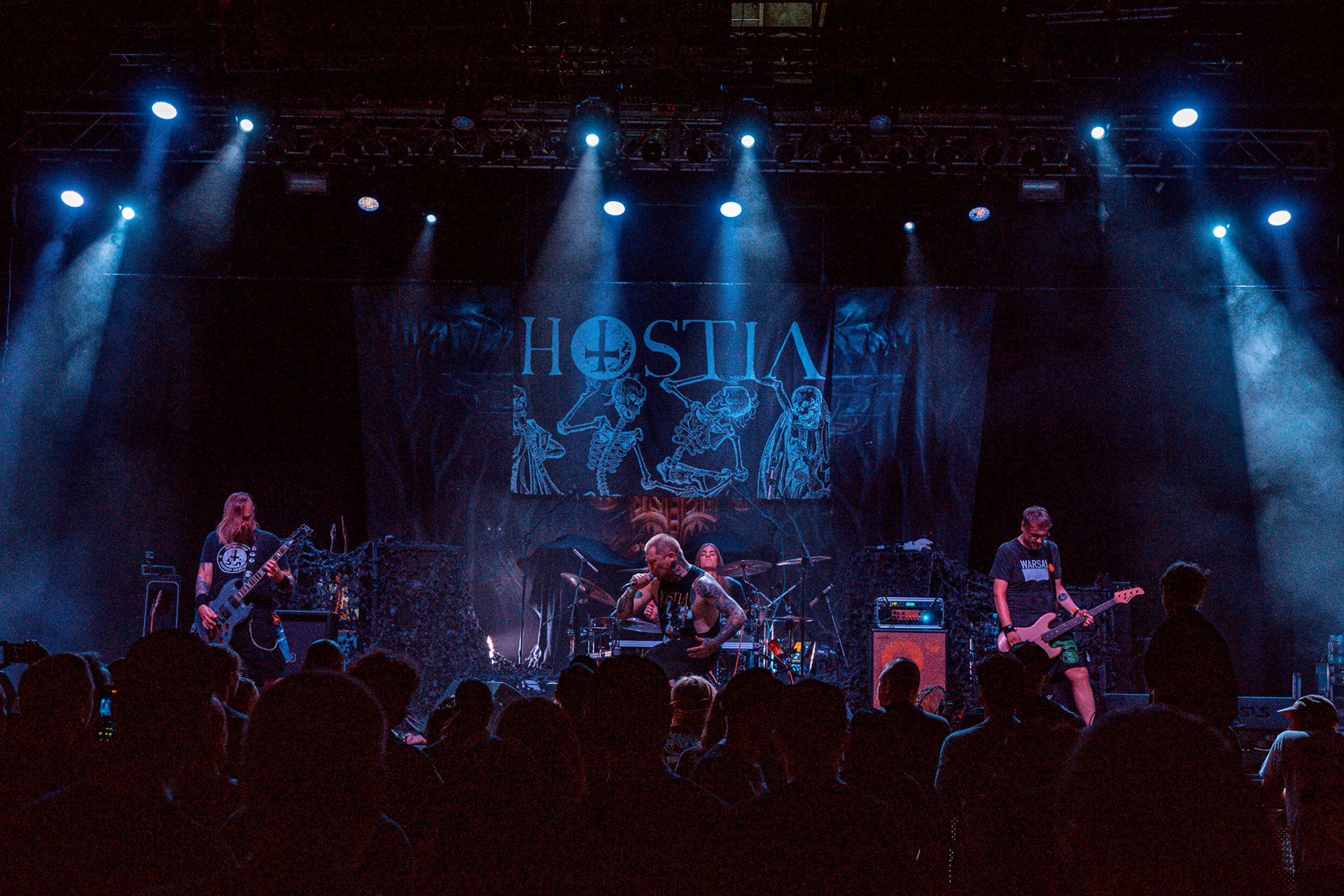 2024.08.1 Hostia - grindcore, death, metal - Warszawa Progresja, Live Nation Poland. fot. Andrzej Wasilkiewicz/kaziq.com
