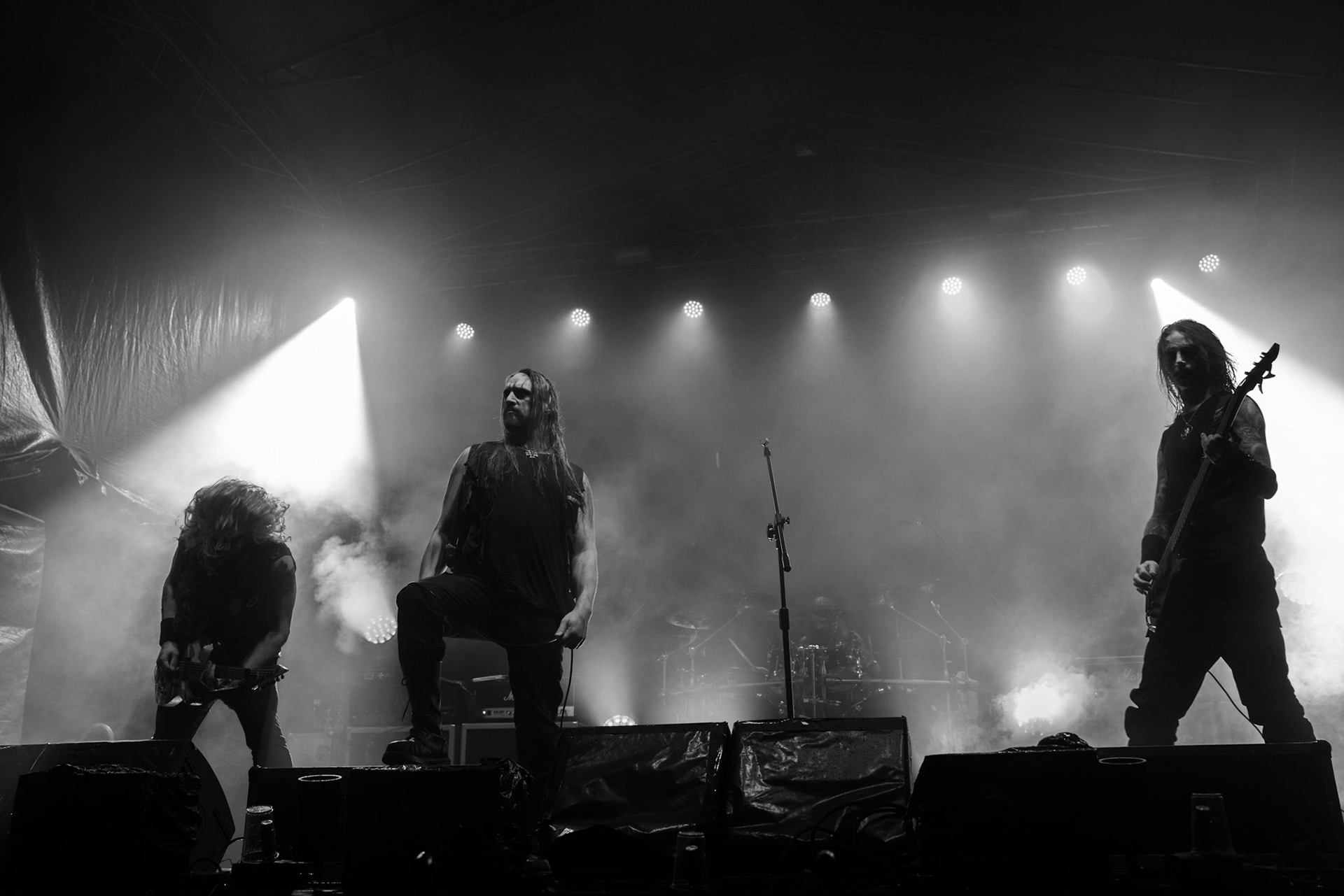 Marduk, koncert w ramach Blitzkrieg MMXX warszawska Progresja, black metal, Szwecja, Massive Music Rock The Nation America.fot. Andrzej kaziq Wasilkiewicz/Reporter