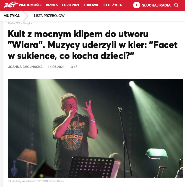 KULT - zdjęcie Kazik Staszewski.