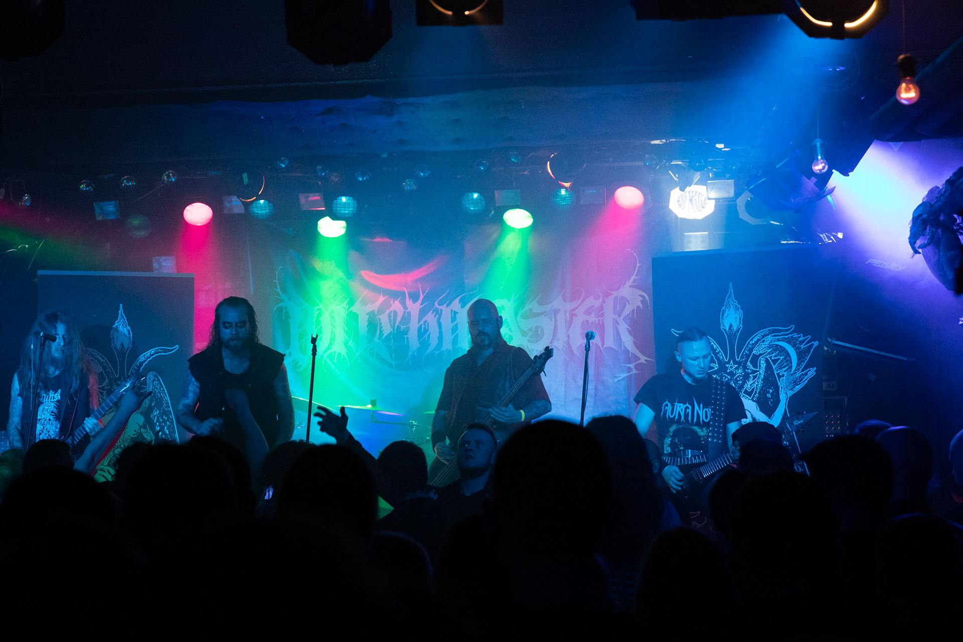 14.01.2019r. Witchmaster,  trasa XX years of Violence & Blasphemy klub VooDoo  Warszawa.  fot. Andrzej Wasilkiewicz/Reporter