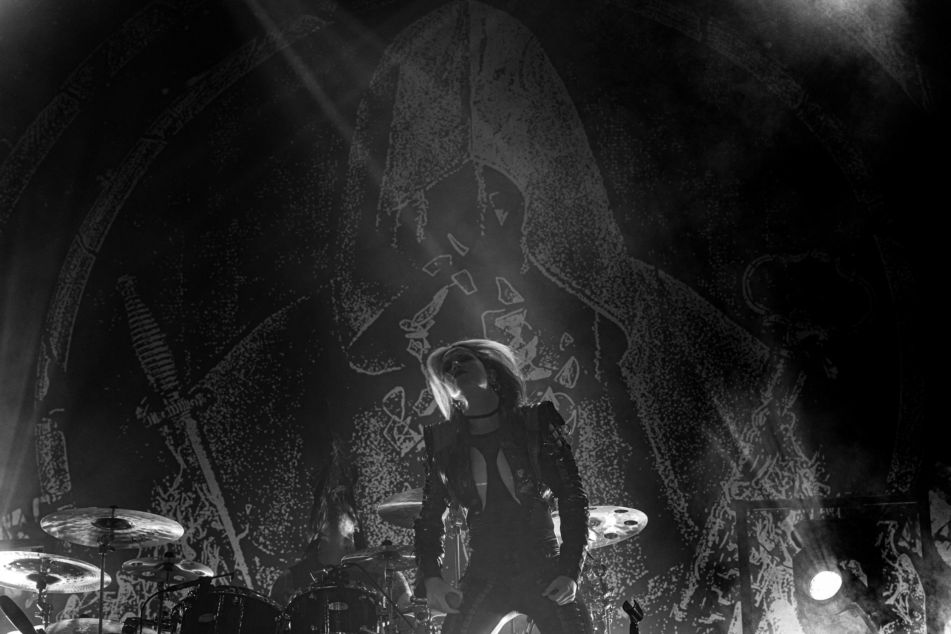 19.10.2022 ARCH ENEMY  - The European Siege 2022,Spodek Katowice Poland,fot. Andrzej Wasilkiewicz/Reporter