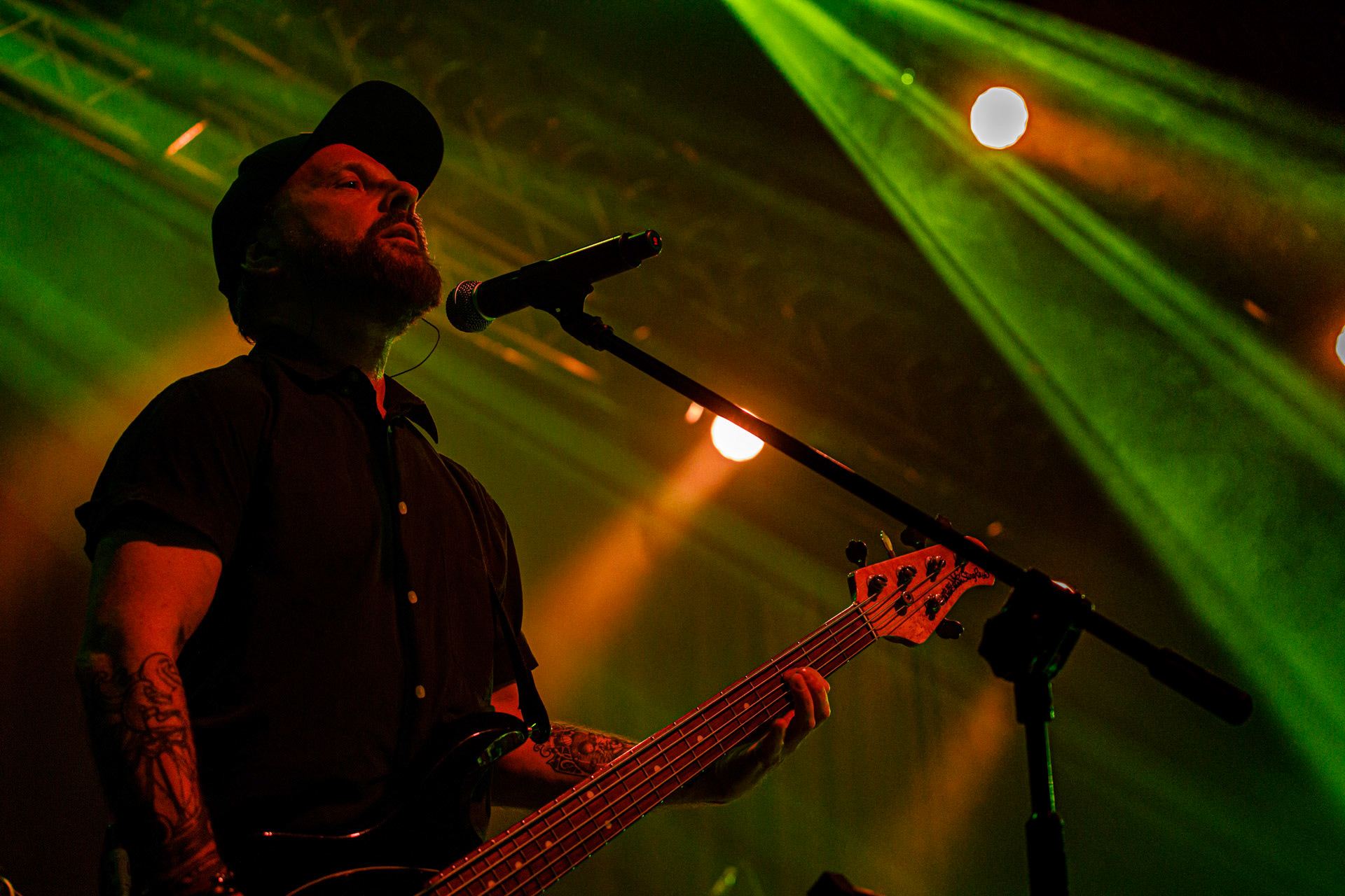 9.07.2022 Illusion Frozen Sun Fest 2022, Warszawa, klub Progresja, n/z Pawel Herbasch – perkusjan/z Tomasz Lipnicki – gitara, wokal,n/z Jerzy Rutkowski – gitaran/z Jarosław Smigiel – gitara basowaFot. Andrzej Wasilkiewicz/Reporter