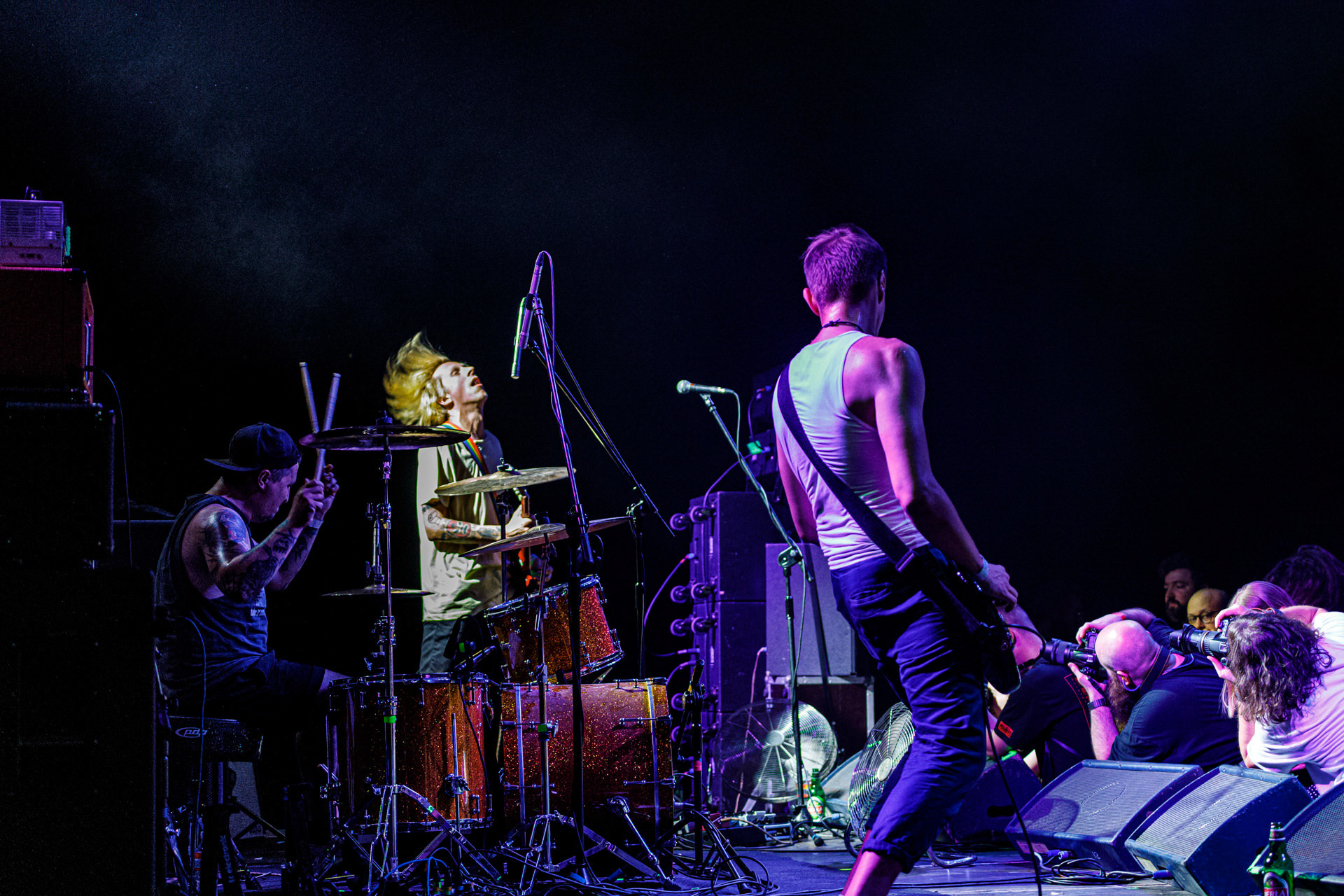 26.06.2022 The Stubs - PL. Rock’n’roll, punk rock.Warszawski koncert w klubie Progresja otwieral koncert RED FANG.Produkcja WiniaryBookings. Patronat koncertu Antyradio.fot. Andrzej Wasilkiewicz/Reporter