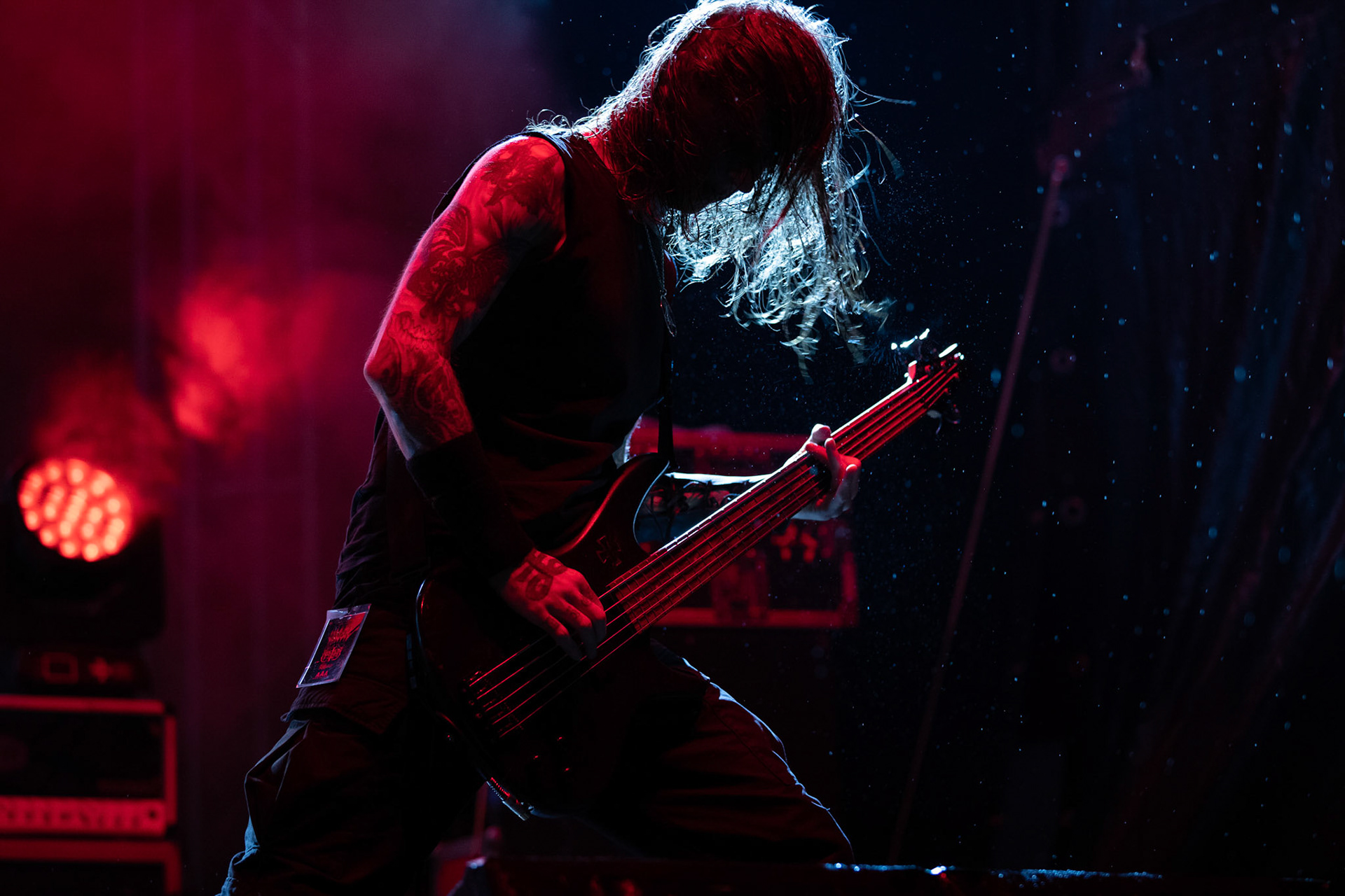 Marduk, koncert w ramach Blitzkrieg MMXX warszawska Progresja, black metal, Szwecja, Massive Music Rock The Nation America.fot. Andrzej kaziq Wasilkiewicz/Reporter