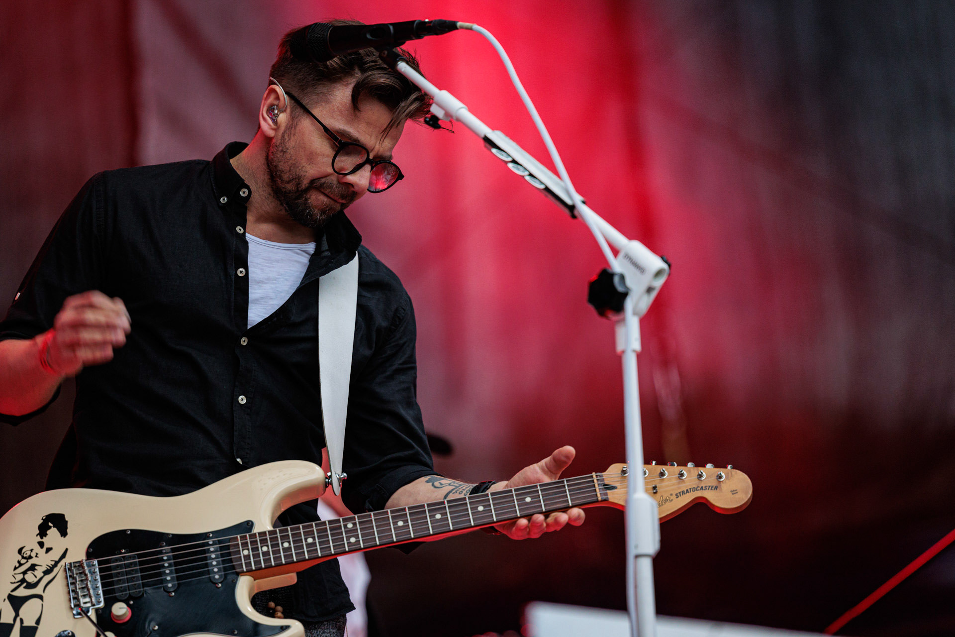 13.05.2022 Happysad Juwenalia Politechniki Warszawskiejn/z Jakub Kawalec – wokal, gitara, rock alternatywny, Mystic Production, Juwenalia 2022,fot. Andrzej Wasilkiewicz/Reporter