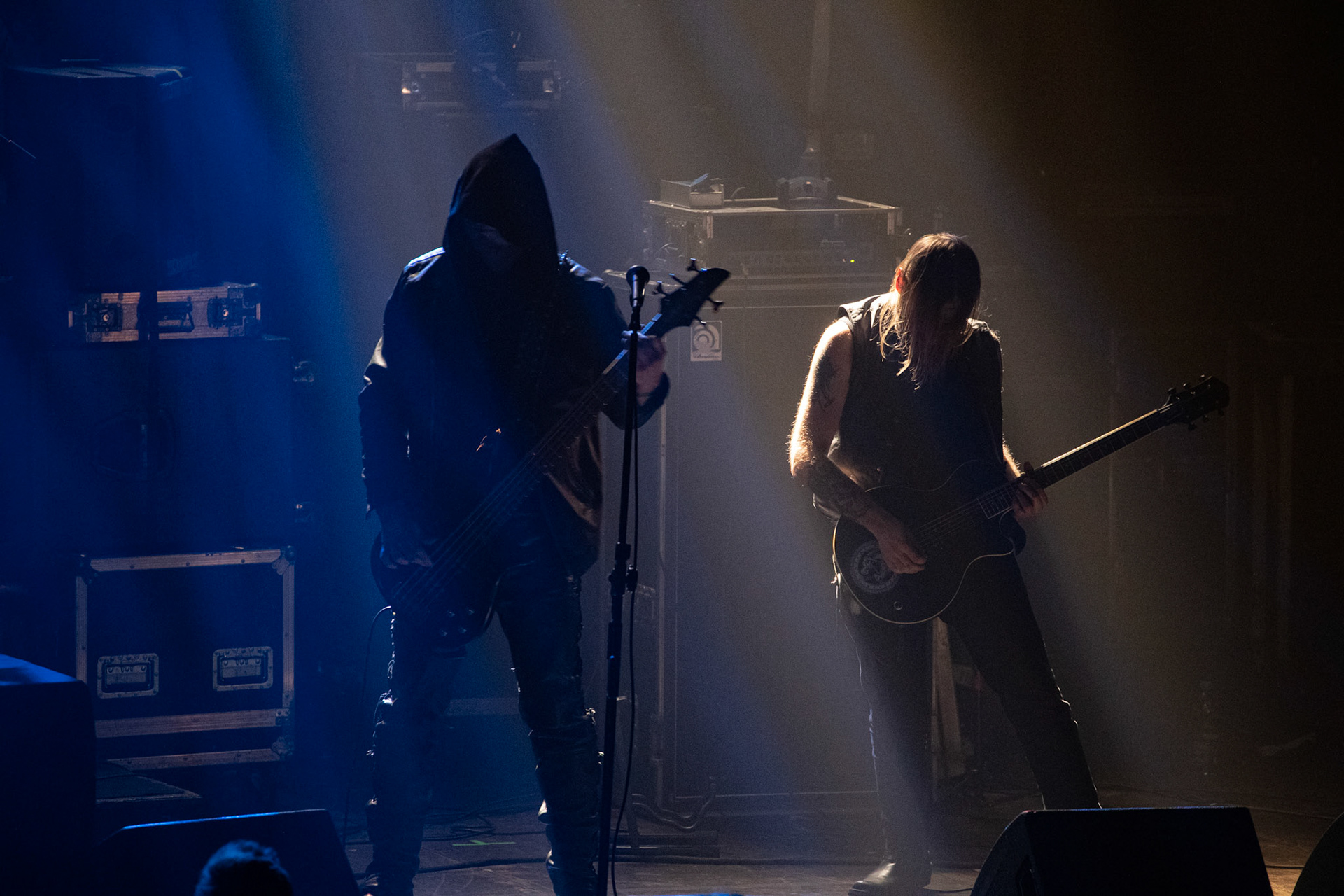 15.12.2019 koncert polskiego zespołu Blaze Of Perdition, Merry Christless 2019, Warszawa Klub Progresja,
black metal,
n/z Piotr "Mścisław" Bajus – gitara basowa, 
n/z Krzysztof "Wizun" Saran – perkusja,
n/z Łukasz "93" Barański – gitara,
n/z Paweł "Sonneillon" Marzec – wokal,
New Aeon Musick, Knock Out Productions
fot. Andrzej Wasilkiewicz/REPORTER