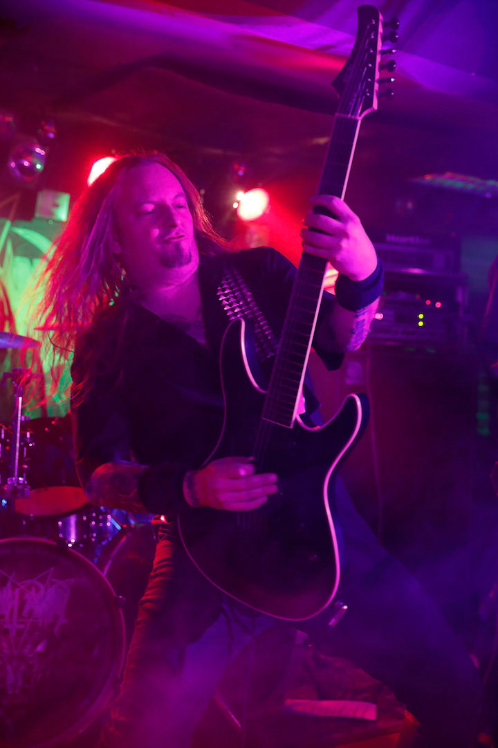 Christ Agony Legacy tour 2017 Warszawa  VooDoo klub Cezary Cezar Augustynowicz