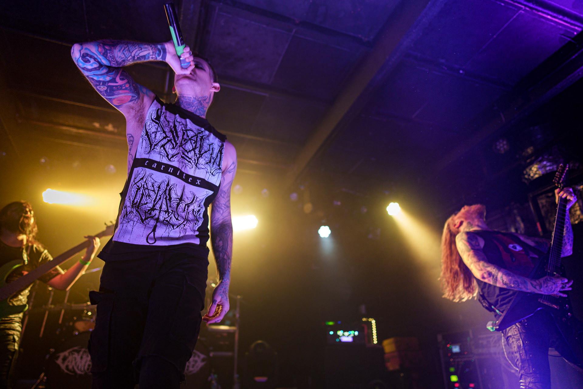 4.12.2022 CARNIFEX (Nuclear Blast) - deathcore,Winiary BookingsKlub ProximaFot. Andrzej Wasilkiewicz kaziq.com