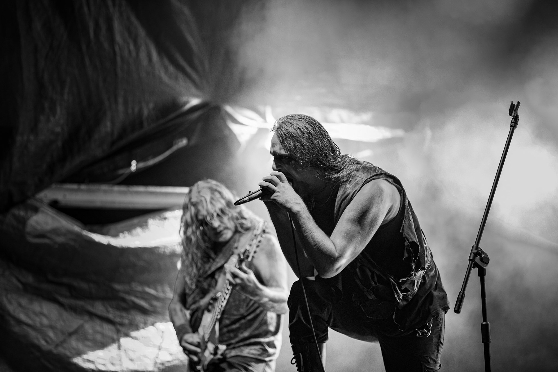 Marduk, koncert w ramach Blitzkrieg MMXX warszawska Progresja, black metal, Szwecja, Massive Music Rock The Nation America.fot. Andrzej kaziq Wasilkiewicz/Reporter