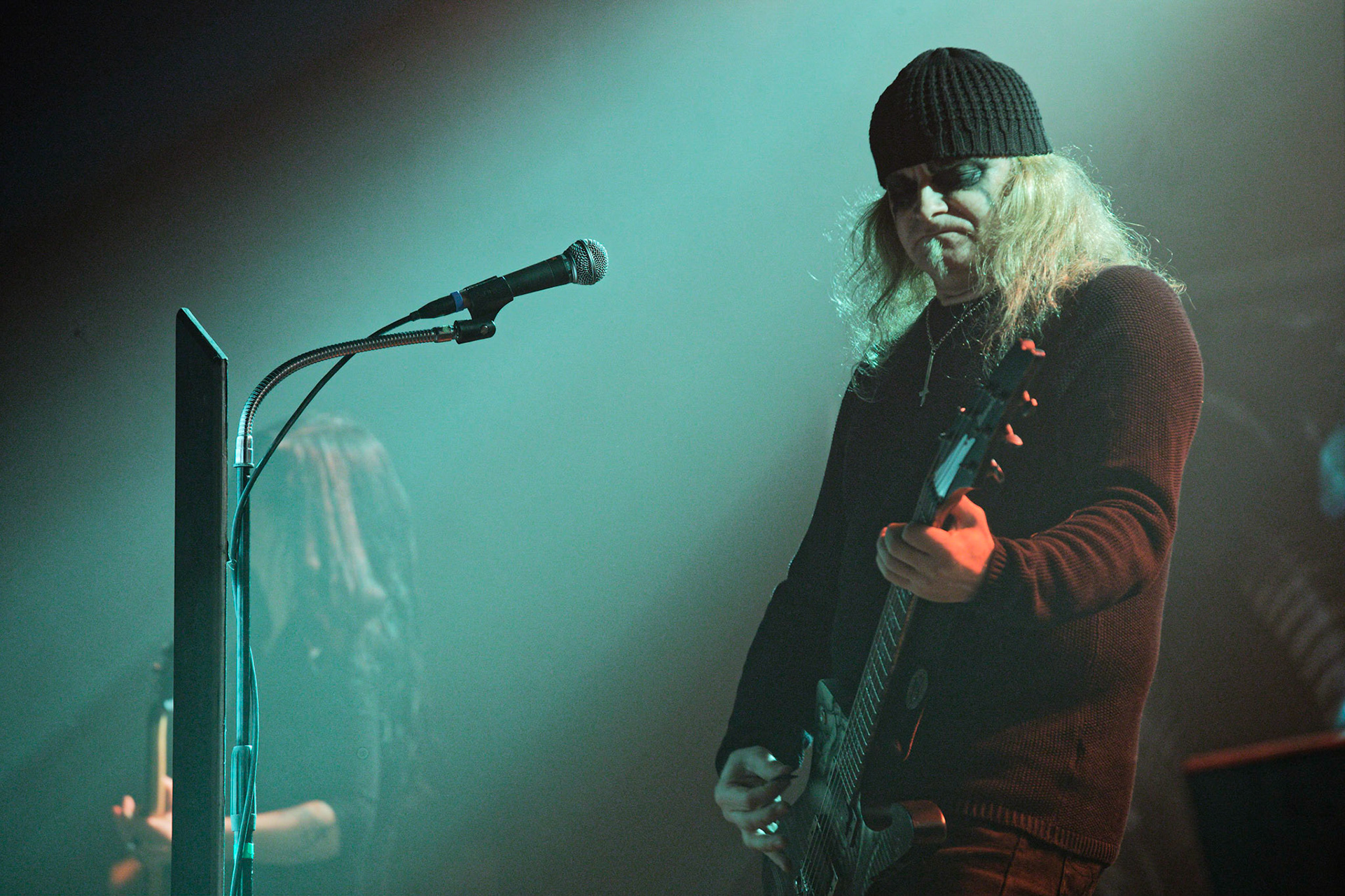 koncert Triptykon, voc. git. Tom Gwarrior, Thomas Gabriel Fischer, Szwajcaria fot. Andrzej Wasilkiewicz/Reporter