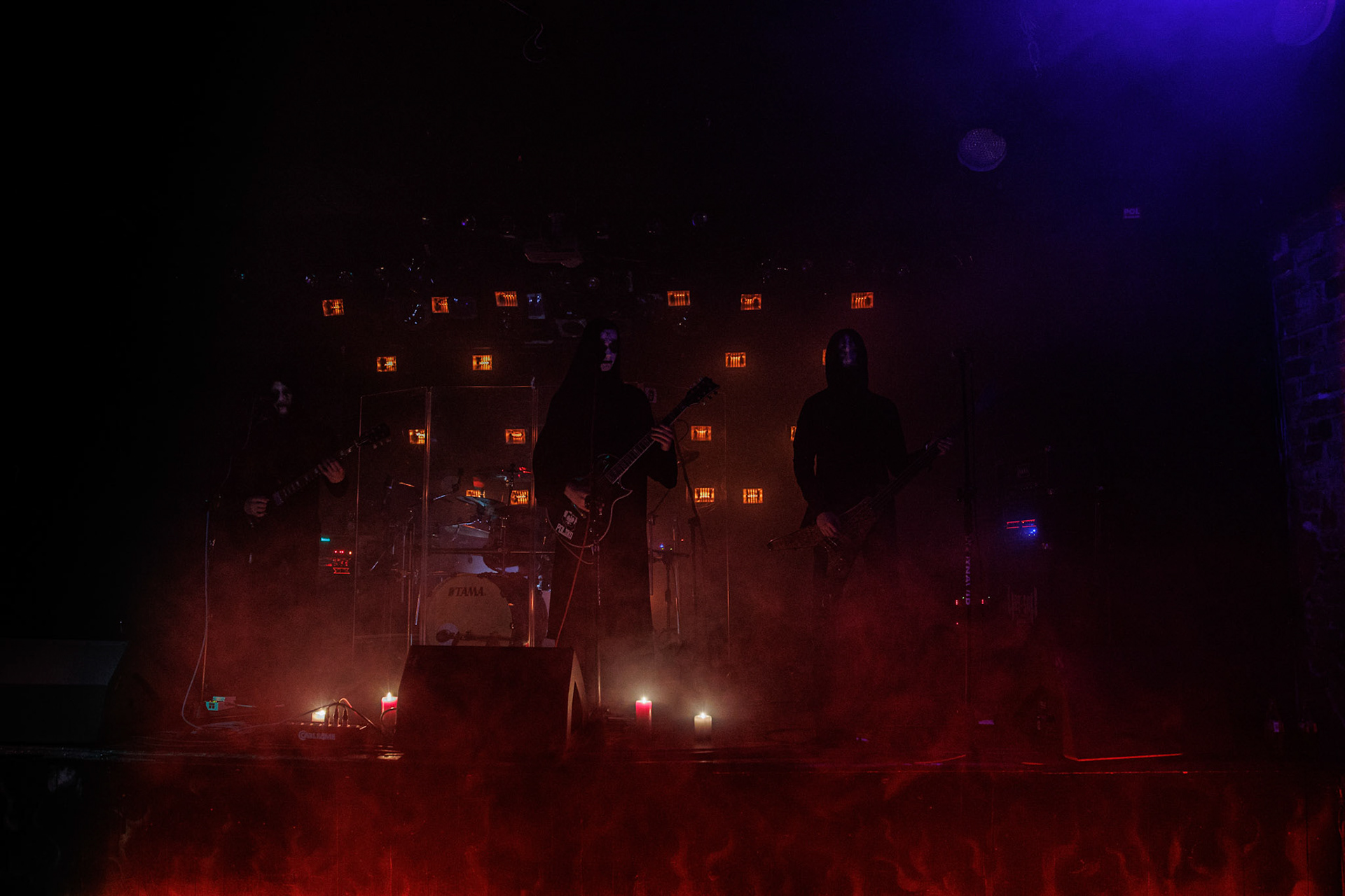 8.01.2022 Amalekim blackmetal, pure black metal.Koncert Czwarta Fala MMXXII klub VooDoo Warszawa.Fot. Andrzej Wasilkiewicz/Reporter