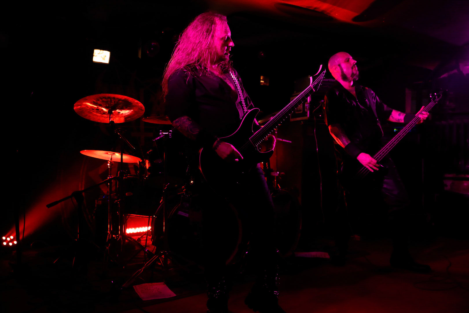 Christ Agony Legacy tour 2017 Warszawa  VooDoo klub Cezary Cezar Augustynowicz
Tomasz Reyash Rejek