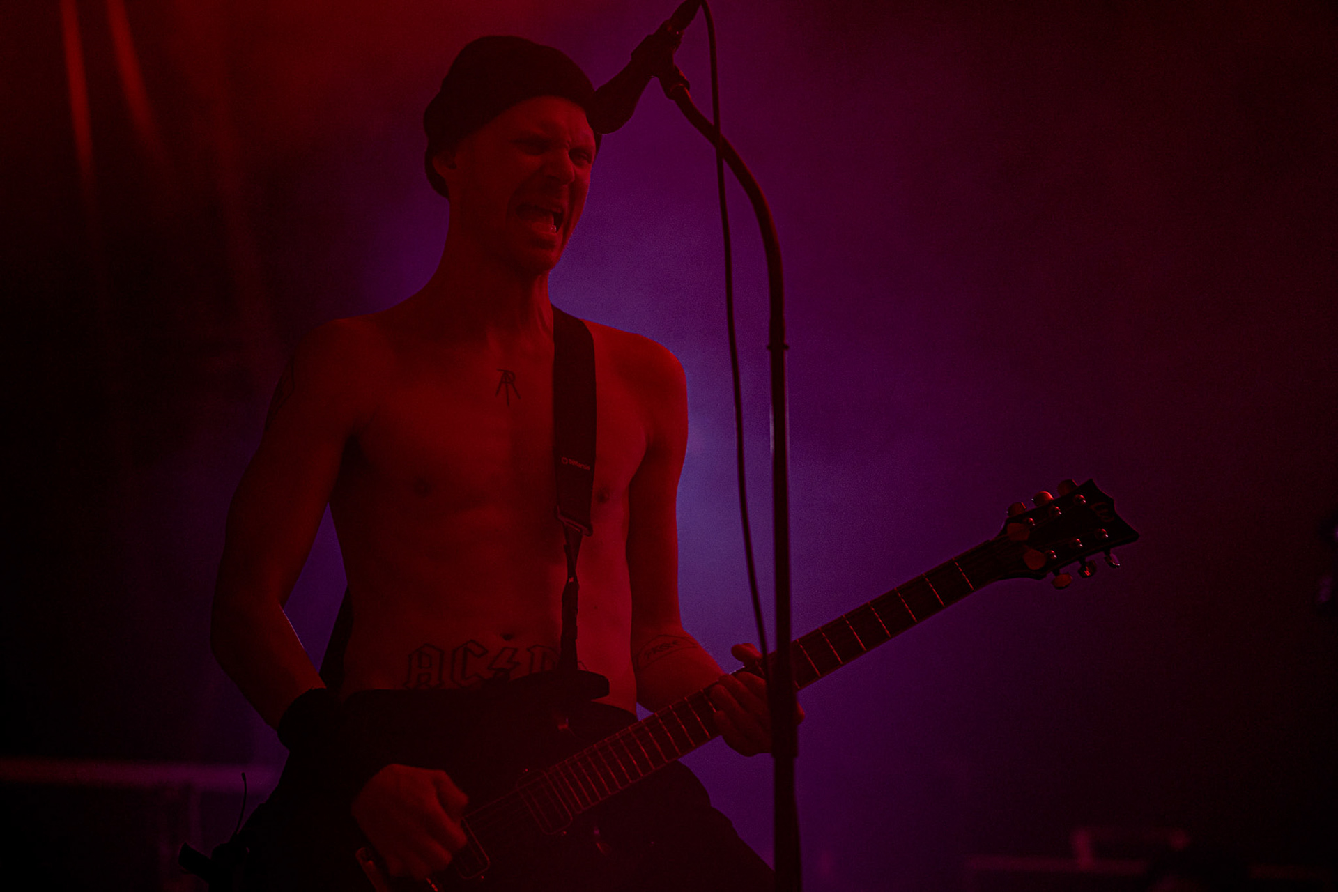 2024.03.15 MANTAR - sludge/black metal, klub Stodola, Knock Out Productions, fot. Andrzej Wasilkiewicz/Reporter