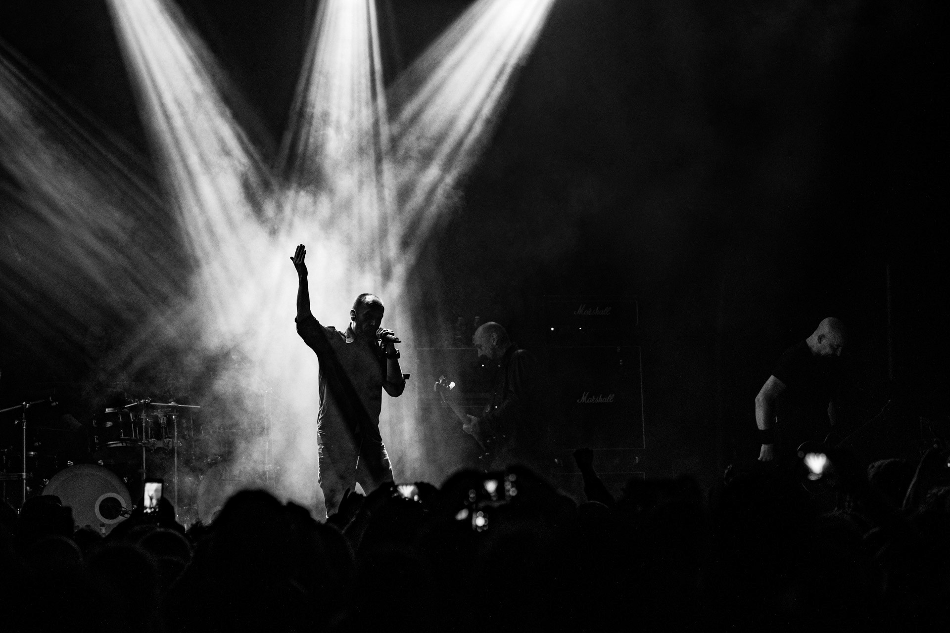 16.09.2021 Paradise Lost - koncert  Krakow, Hype Park,Knock Out Production, Nuclear Blast, n/z Nick Holmes – wokal,n/z Gregor Mackintosh – gitara prowadząca,n/z Aaron Aedy – gitara rytmiczna,n/z Steve Edmondson – gitara basowa,n/z Waltteri Väyrynen – perkusja,Fot. Andrzej Wasilkiewicz/Reporter