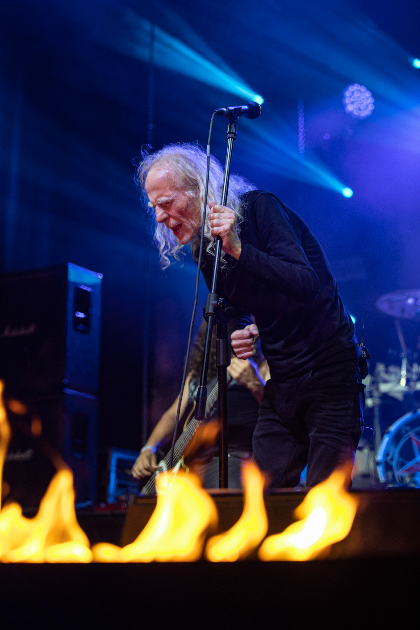 12.09.2021 - KAT i Roman Kostrzewski - koncert "Do zobaczenia w piekle" Wroclaw, Centrum Koncertowe A2.  Roman Kostrzewski - wokal,fot. Andrzej kaziq Wasilkiewicz