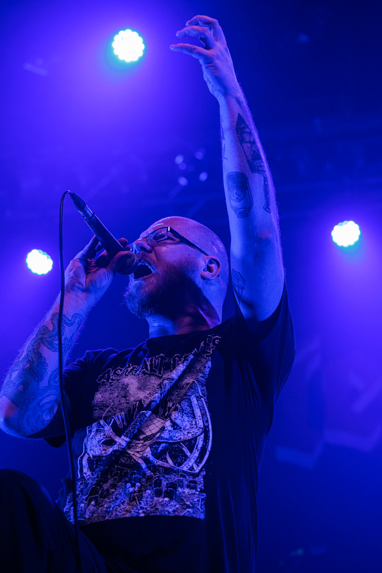 Mentor - na warszawskim koncercie Vader w Progresji, bluzniercza hybryda black metalu i hc punka z Sosnowca,n/z Raum's Chord - Guitarn/z Leviathan's Punch - Drumsn/z Gusion's Drone - Bassn/z King Of Nothing - Vocalsn/z Satan - ManagementLeft Hand Sounds, Knock Out Productions, Massive Music,fot. Andrzej Wasilkiewicz/Reporter