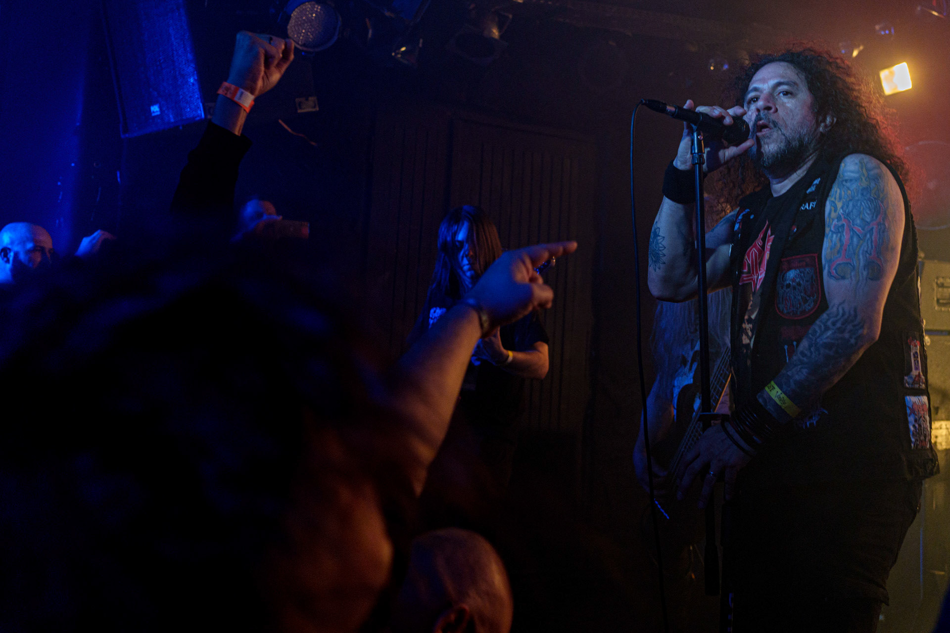 17.03.2023 - MASACRE (death metal, Kolumbia) - Warszawa - VooDoo klub.Left Hand Sounds. fot. Andrzej Wasilkiewicz/kaziq.com