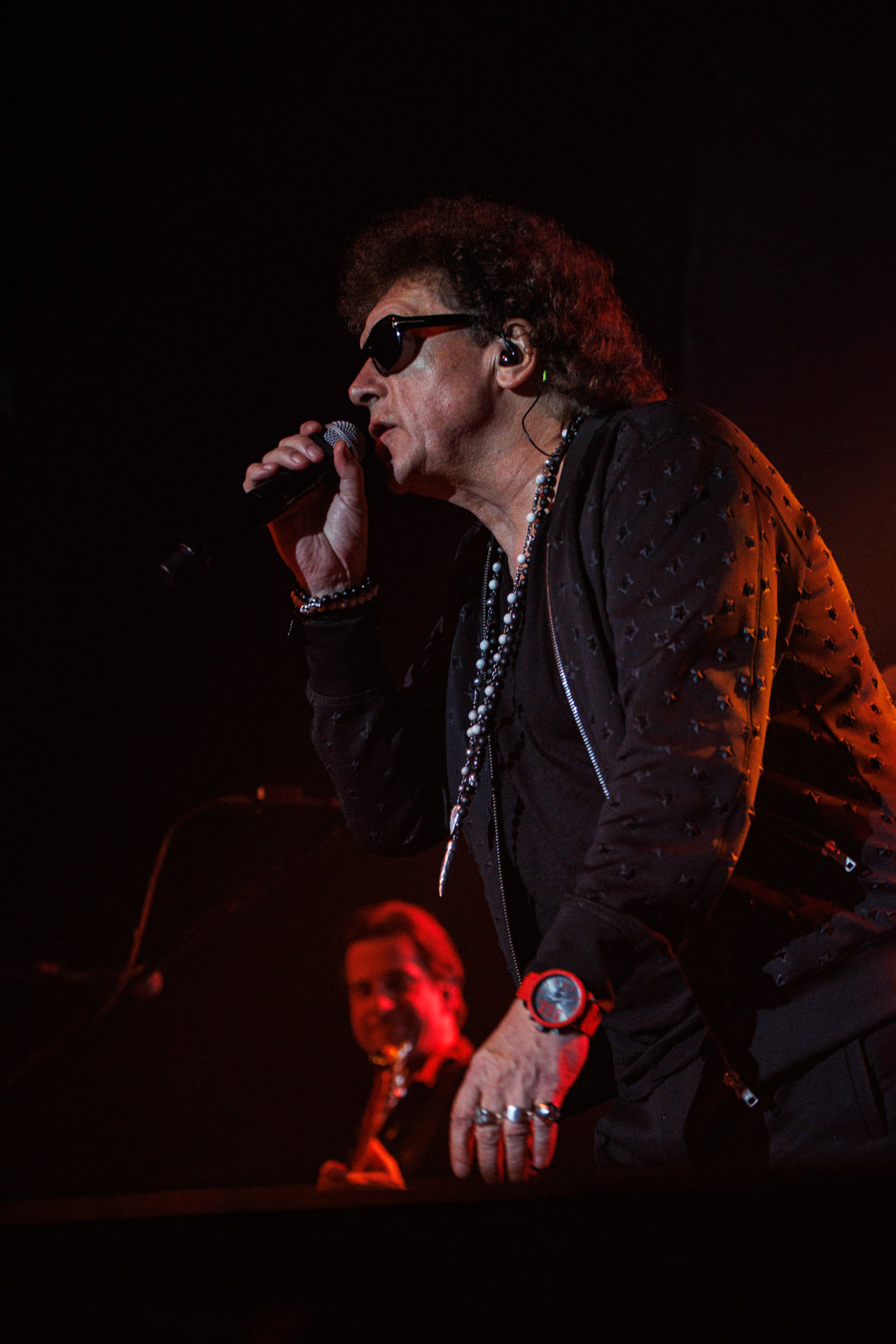 Koncerty Lady Pank - LP1 - w Klubie Stodola. LP1 - 35 lata od premiery albumu.n/z. Janusz Panasewicz – wokal, Fot. Andrzej kaziq Wasilkiewicz/Reporter