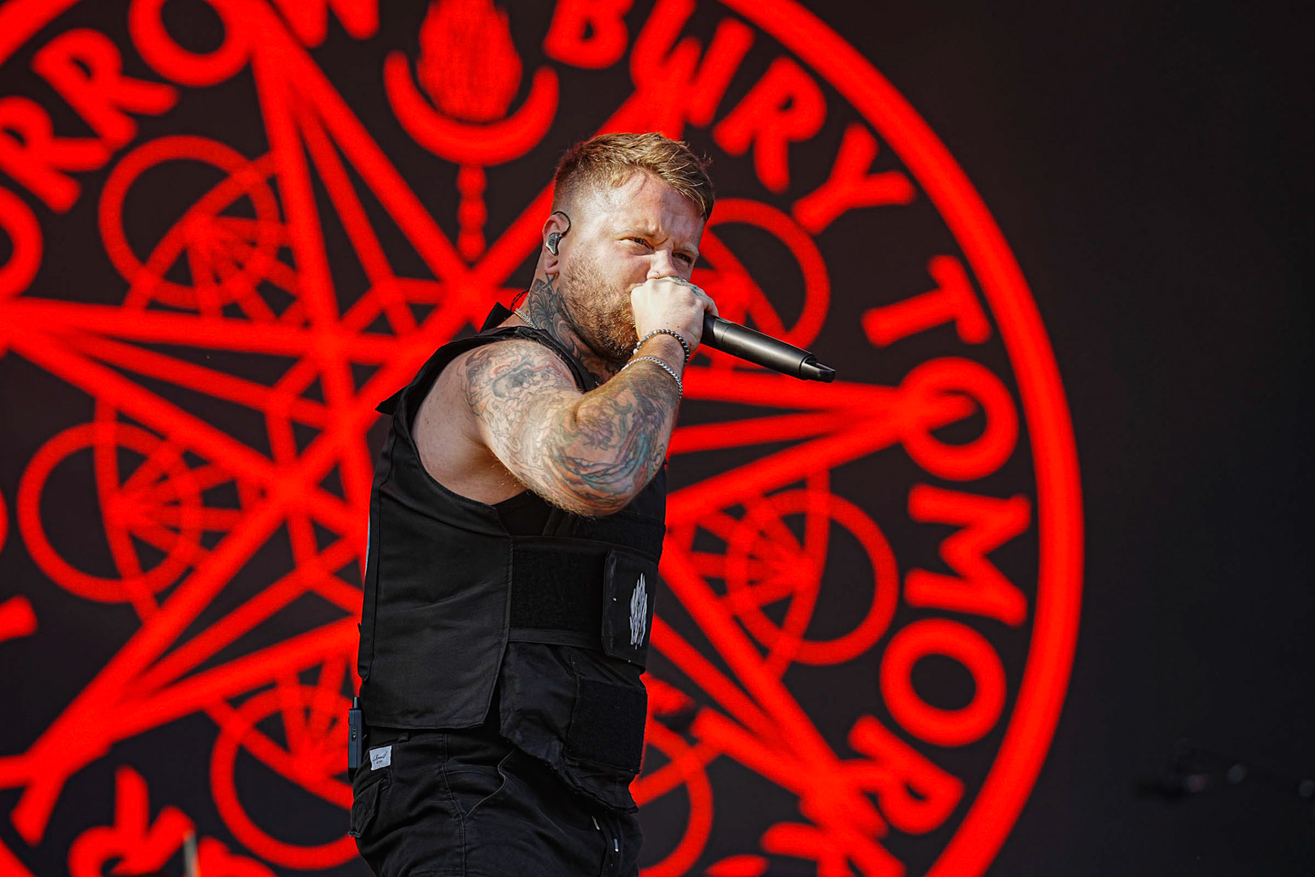 10.06.2023 Bury Tomorrow trzeci dzien festiwaluMystic Festival 2023, Stocznia Gdanska fot. Andrzej Wasilkiewicz/Reporter