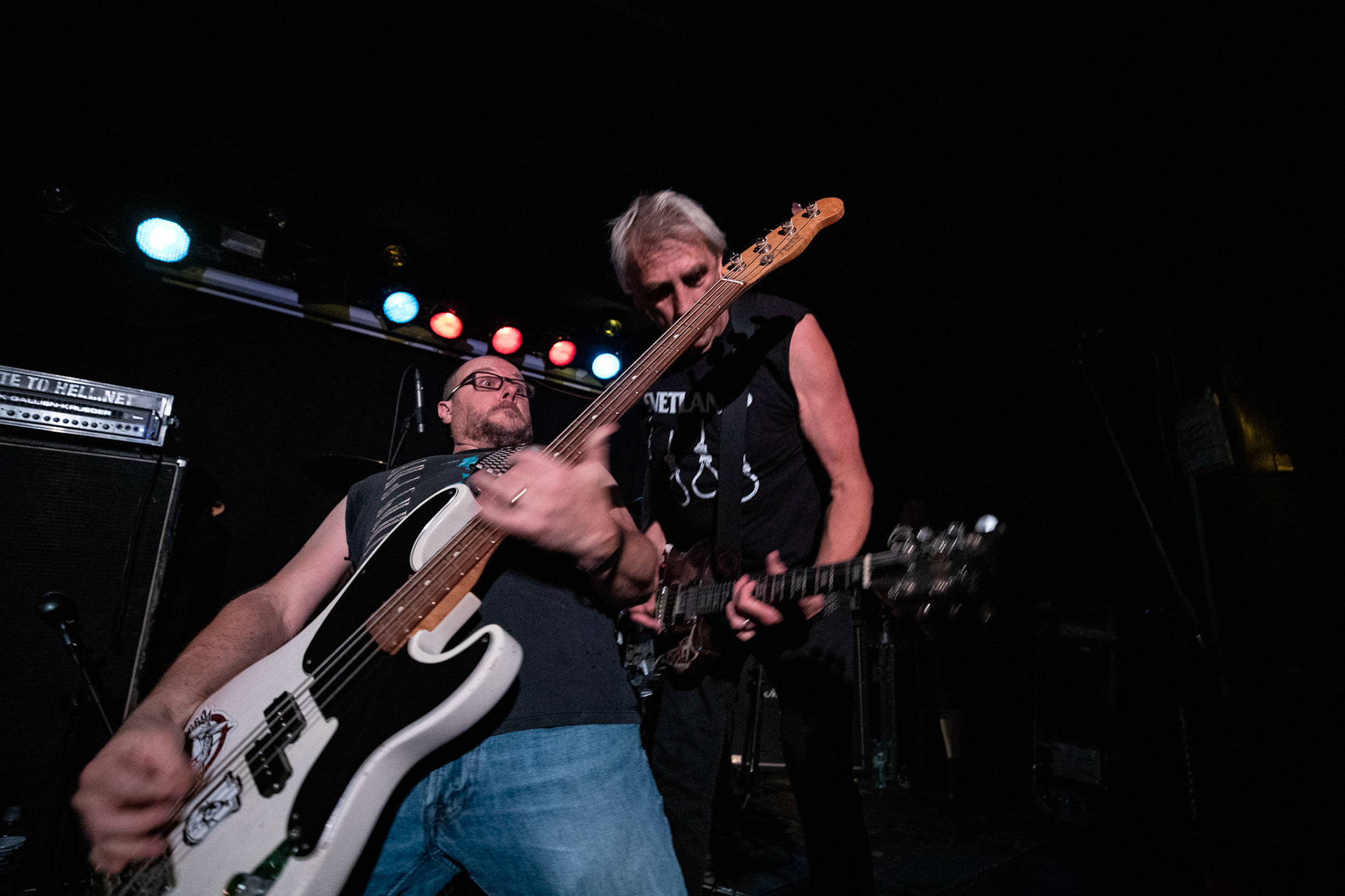 8.08.2019. D.O.A. - kanadyjska legenda punkrocka w warszawskim Pogłosie.
D.O.A. - Kanada, Vancouver, punk rock band, hardcore punk, 
Joe Keithley - vocals, guitar 
Mike Hodsall - bass 
Paddy Duddy - drums 
Produkcja Boredom Booking
fot. Andrzej kaziq Wasilkiewicz/Reporter