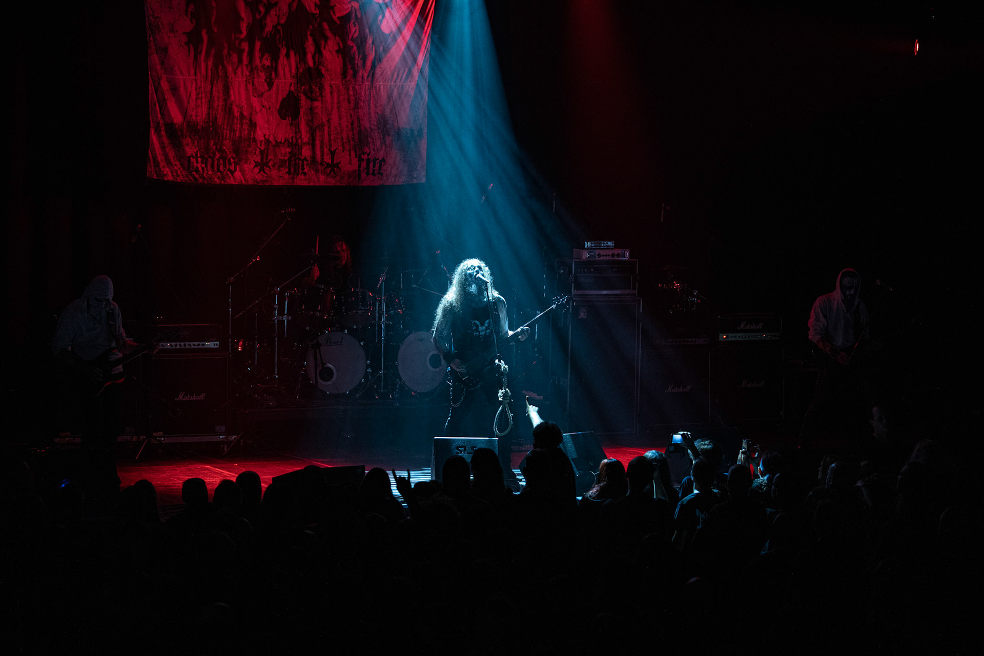 21.12.2019 Metalowa Wigilia 2019 w warszawskiej Progresji.
Koncert zespołu Arkona, polski blackmetal.
Massive Music 
fot. Andrzej Wasilkiewicz/REPORTER