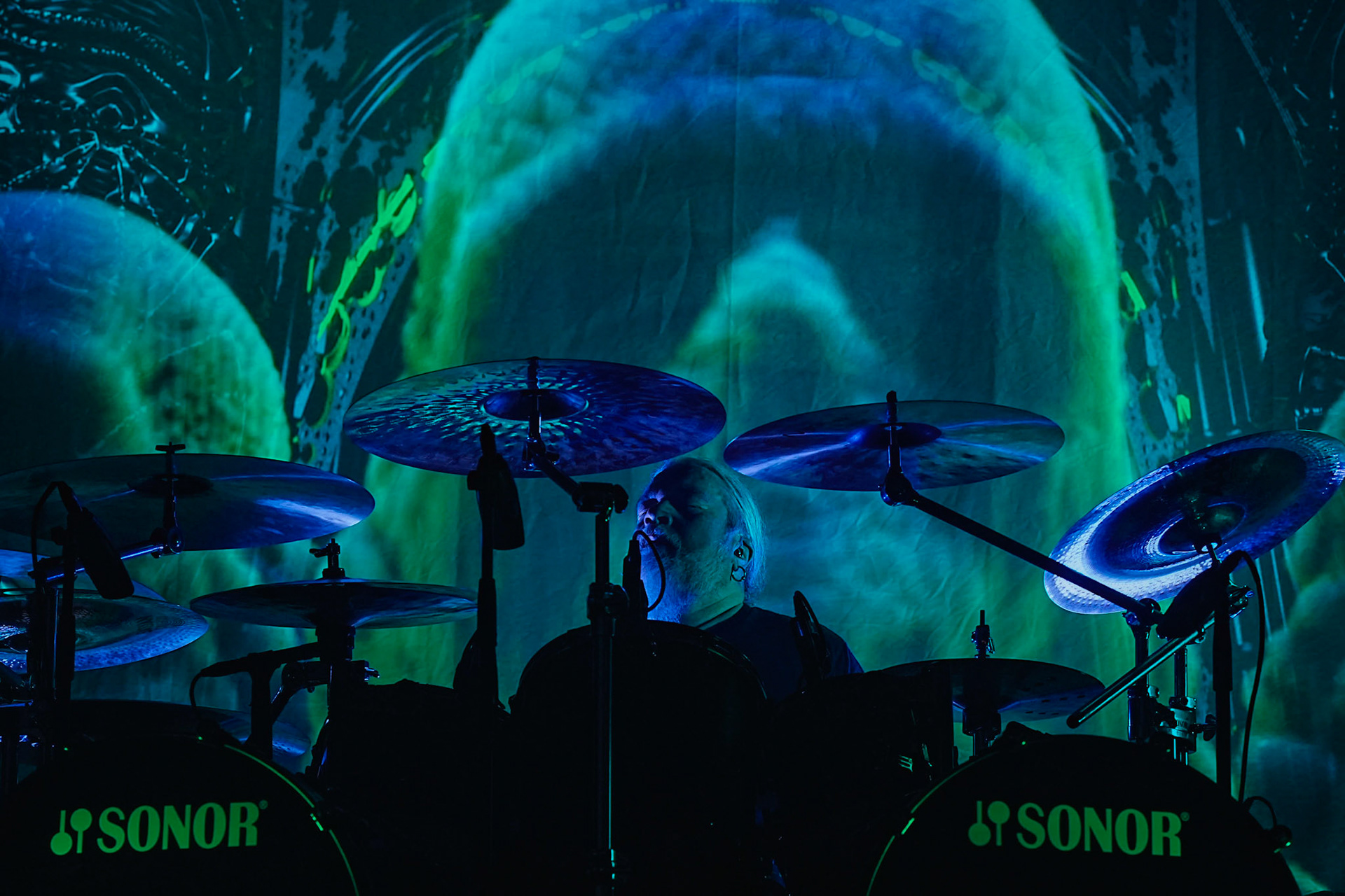 10.06.2023 Meshuggah trzeci dzien festiwaluMystic Festival 2023, Stocznia Gdanska fot. Andrzej Wasilkiewicz/Reporter