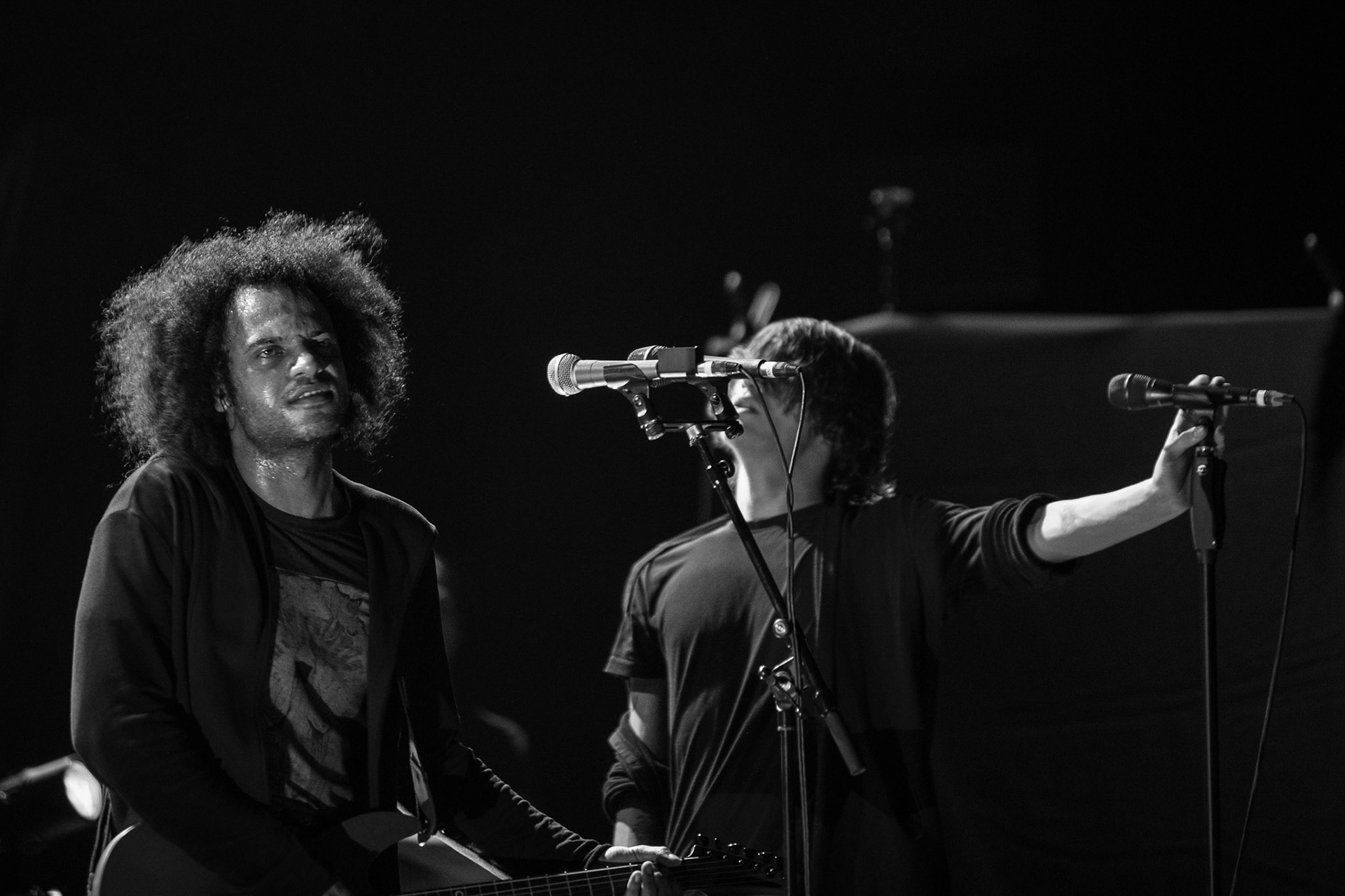 ZEAL & ARDOR - Szwajcaria - Blues, Gospel and Soul meet harsher music, black metal,
koncert w Warszawskiej Progresji w ramach trasy Ecclesia Diabolica Baltica.
fot. Andrzej Wasilkiewicz/Reporter