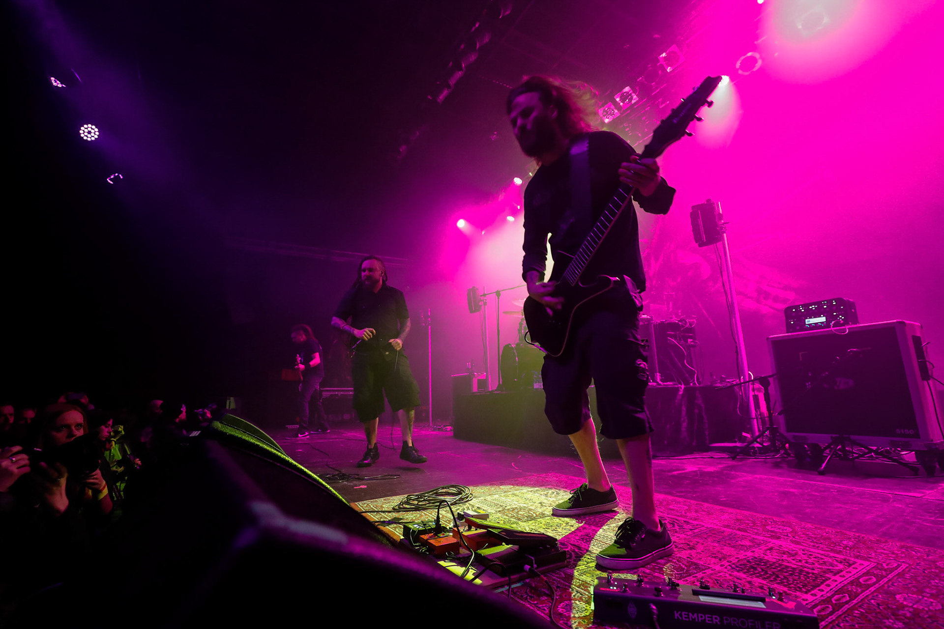 30.11.2018 Knock Out Tour 2018 - Warszawa Progresja - DECAPITATED - techniczny death metal, groove metal,

Wacław „Vogg” Kiełtyka gitara,
Rafał "Rasta" Piotrowski wokal, 
Michał "Młody" Łysejko perkusja,
Hubert Więcek gitara basowa, fot. Andrzej Wasilkiewicz/Reporter