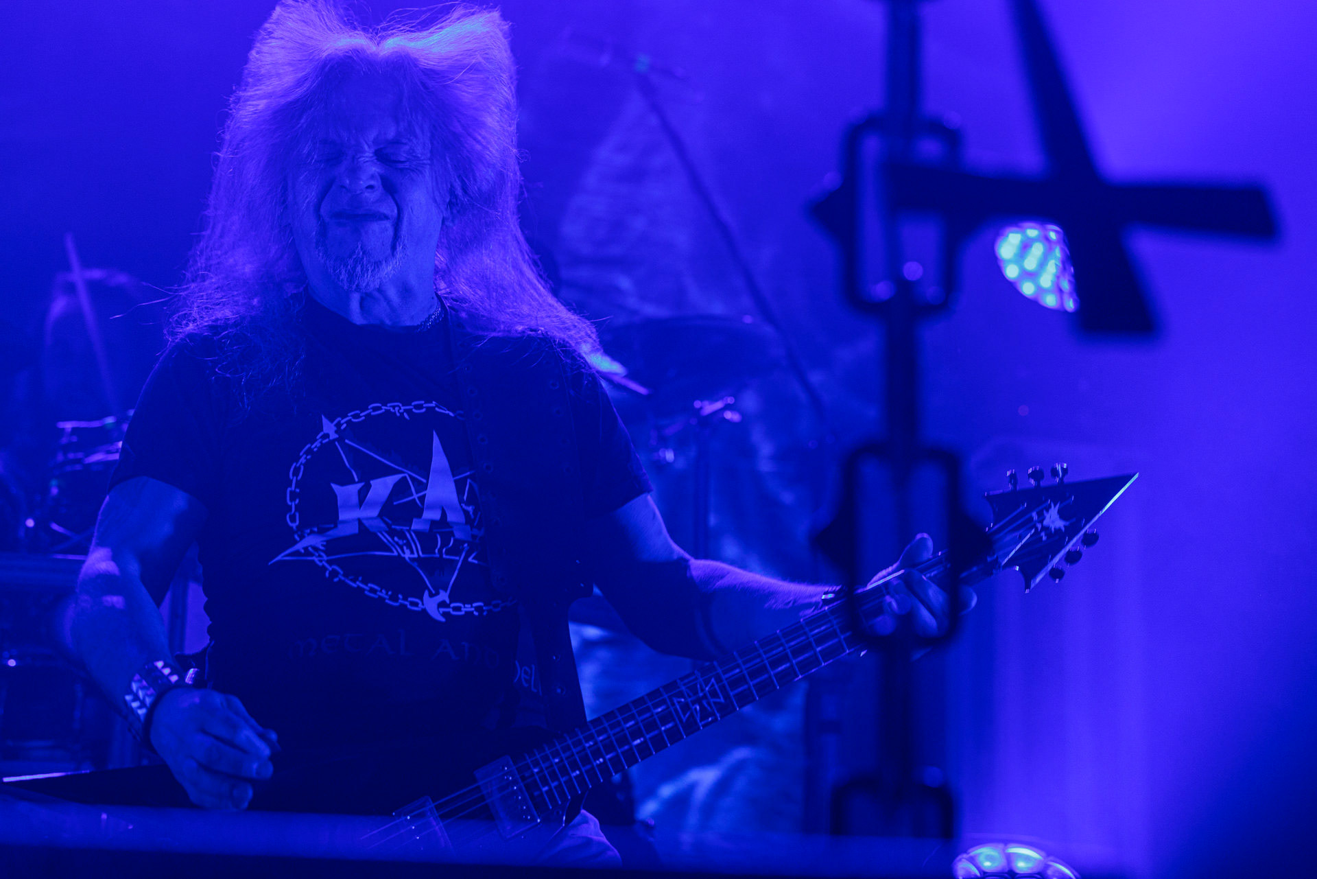 18.02.2022 - Vader - trasa Przebudzenie Tyranow koncert w warszawskiej Progresji.Peter: Guitar + VocalsSpider: GuitarHal: BassKruszyna: DrumsLeft Hand Sounds, Knock Out Productions, Massive Music,fot. Andrzej Wasilkiewicz/Reporter