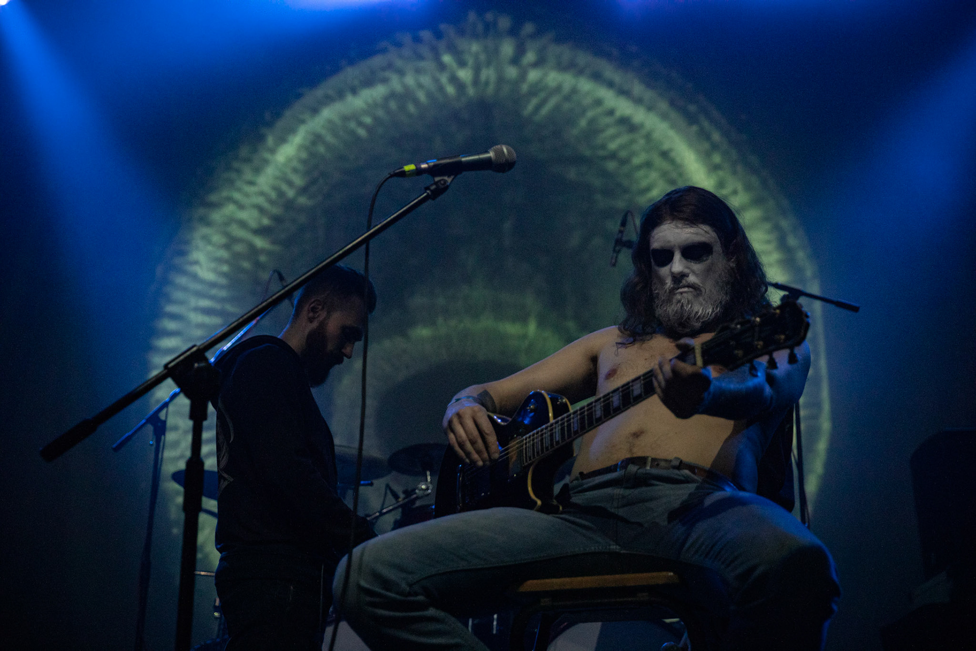 15.12.2019 koncert polskiego zespołu pieśni i końca Furia, Merry Christless 2019, Warszawa Klub Progresja,
zespół Nihila, kolektyw Let The World Burn, black metal, eksperymentalny metal, nekrofolk,
n/z Michał "Nihil" Kuźniak – wokal, sample, gitara, 
New Aeon Musick, Knock Out Productions
fot. Andrzej Wasilkiewicz/REPORTER