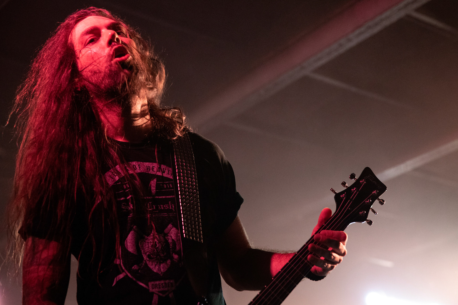 ENTOMBED A.D. - Death Metal, Sweden 
Lars Göran Petrov Vocals
Olle Dahlstedt Drums
Nico Elgstrand Guitars
Guilherme Miranda Guitars
Victor Brandt Bass
Century Media Records
WiniaryBookings
fot.Andrzej kaziq Wasilkiewicz/Reporter