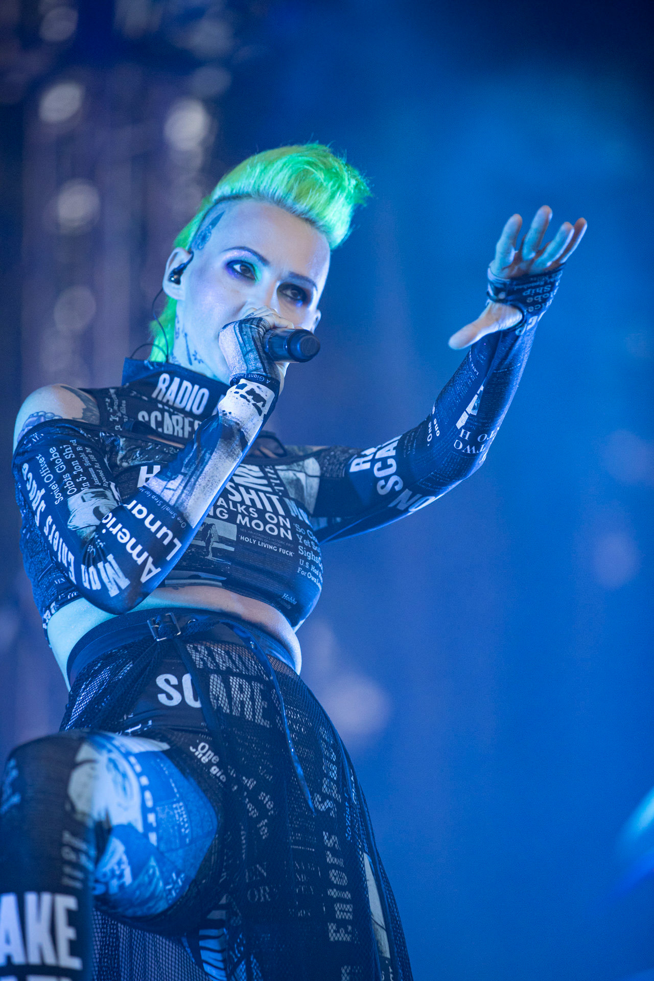 30.07.2021 Agnieszka Chylinska - koncert 25 lat na scenie! Warto bylo szalec. Warszawa Gramy do Woli Progresja.n/z Agnieszka Chylinska – wokal,Pop, pop-rock, hardrock, heavy metal,Fot. Andrzej Wasilkiewicz/Reporter