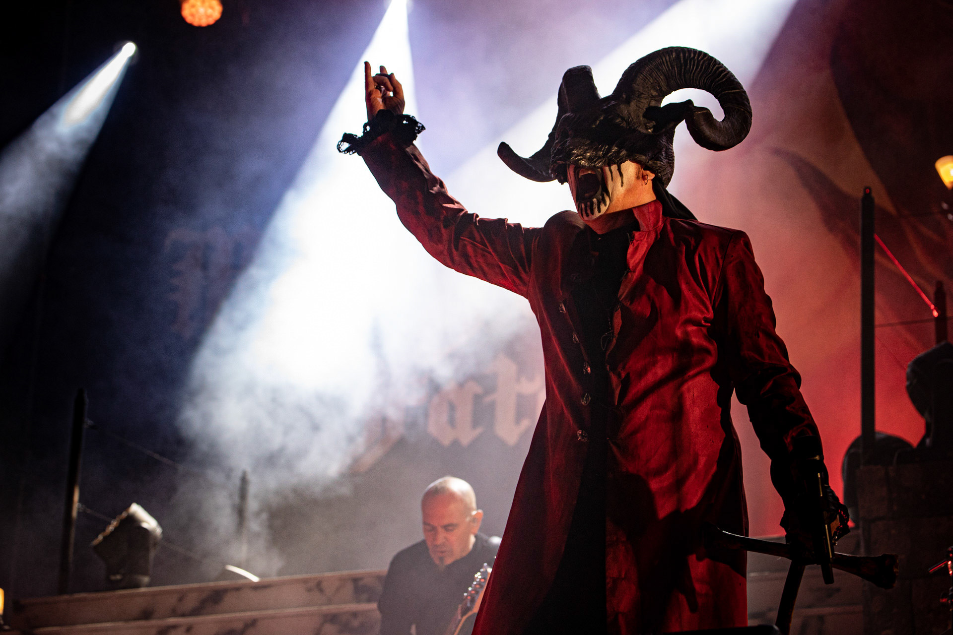 4.06.2022 Mercyful Fate Mystic Festival 2022 Gdansk. King Diamond, Kim Bendix Petersen,Mystic Coalition.fot. Andrzej Wasilkiewicz/Reporter